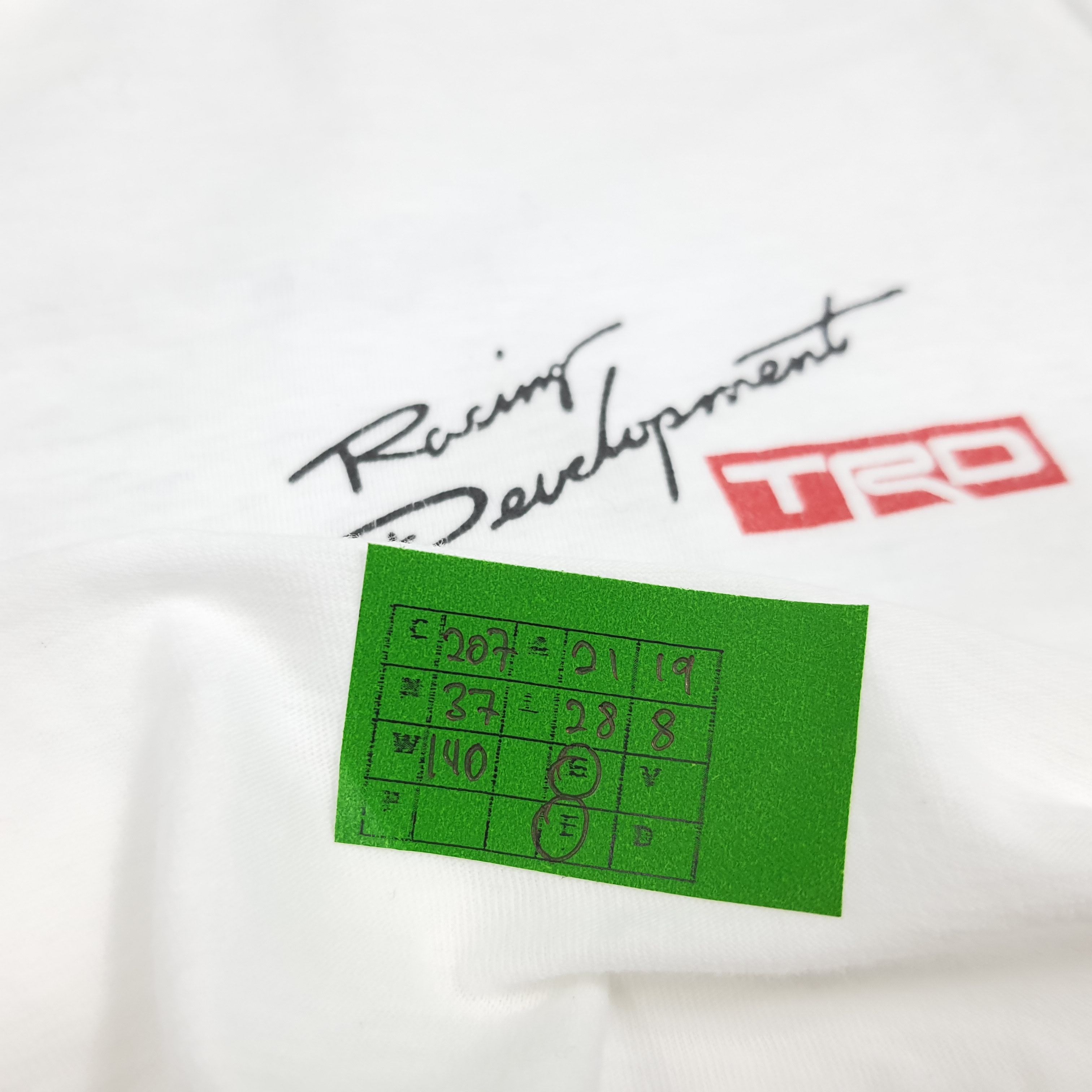 Japanese Brand × Vintage Vintage TRD Toyota Motorsports Racing Development Tshirt Size US L / EU 52-54 / 3 - 8 Thumbnail
