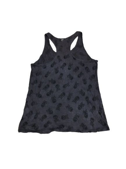 Japanese Brand No Boundaries AOP Skull Tank Top Size L / US 10 / IT 46 - 2 Thumbnail