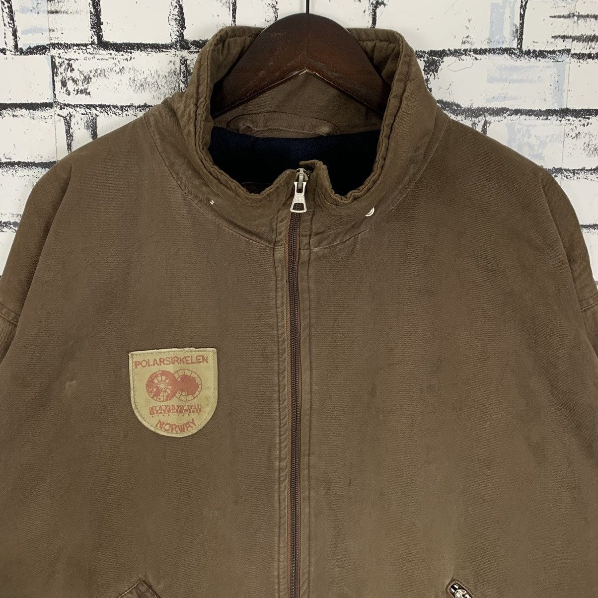 Napapijri Vintage Napapijri Voyage High Tenacity Thick Cotton Jacket Size US L / EU 52-54 / 3 - 3 Thumbnail