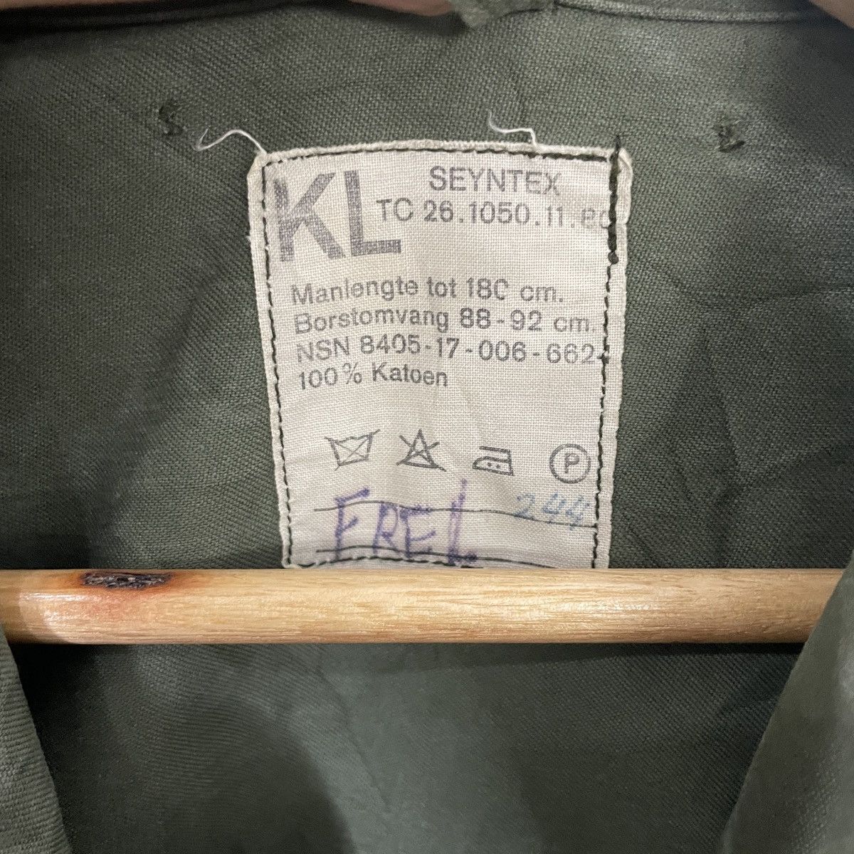 Vintage Vintage 80s Military Nederland Jacket Size US M / EU 48-50 / 2 - 6 Thumbnail