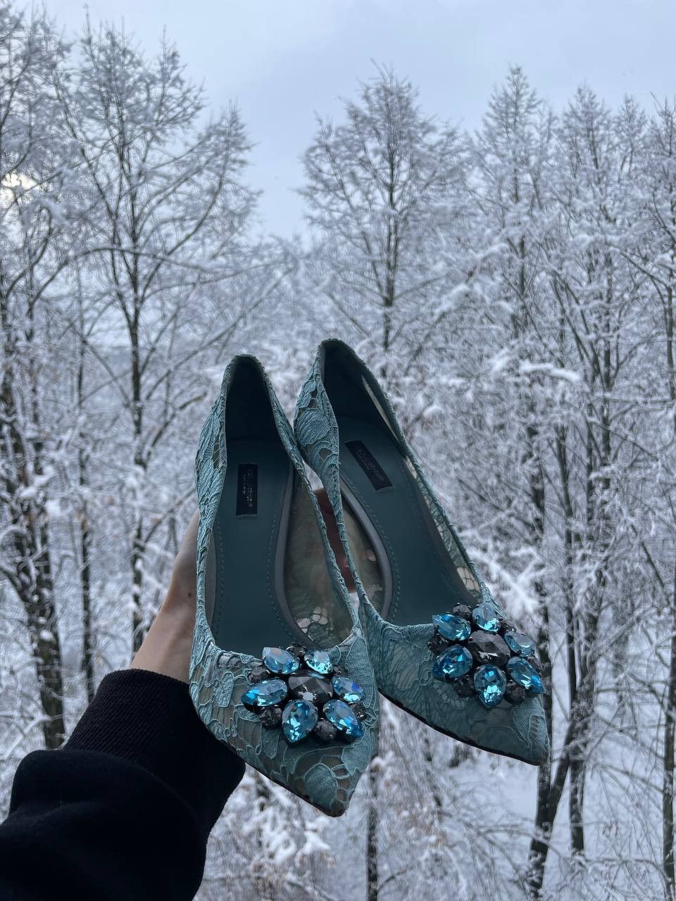 Dolce & Gabbana Dolce & Gabbana Bellucci lace pumps Size US 9 / IT 39 - 6 Thumbnail