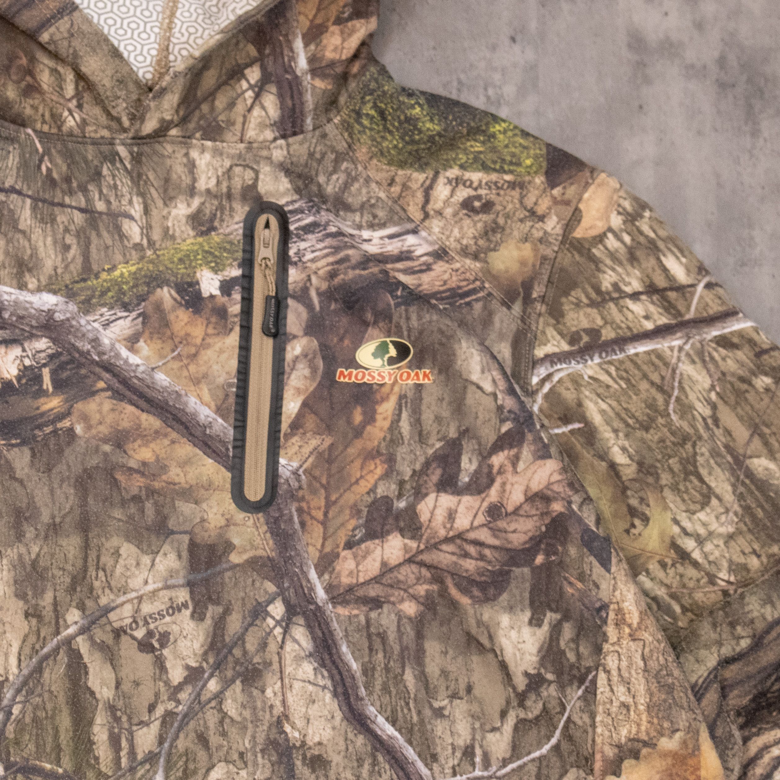 Mossy Oaks Y2K Style Mossy Oak Camo Zipper Pocket Oversize Hoodie Size US XXL / EU 58 / 5 - 5 Thumbnail