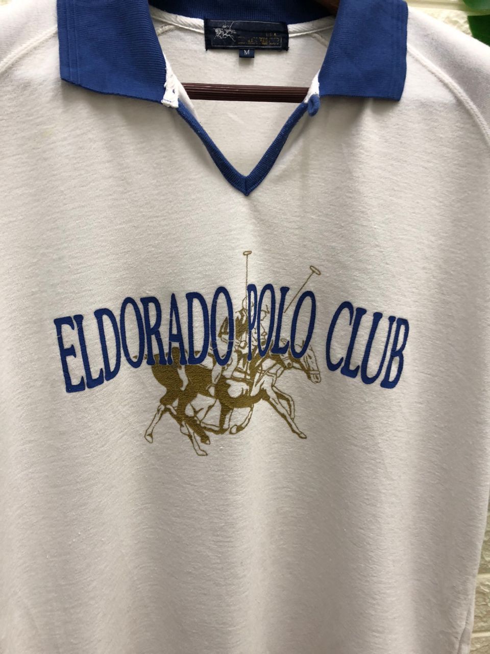 Polo Ralph Lauren vintage 1990s Eldorado Polo Club merchandise polo shirt. Size US M / EU 48-50 / 2 - 6 Thumbnail