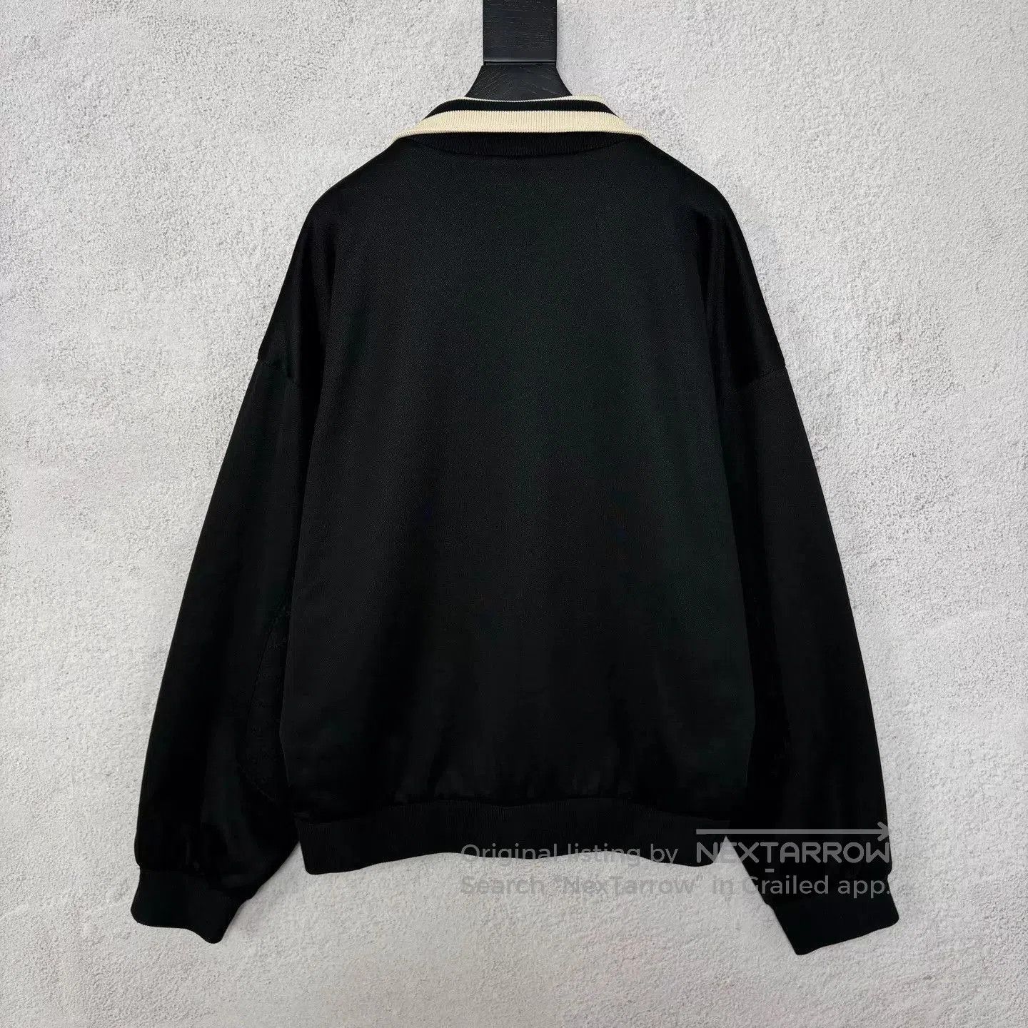 Gucci Black Half-Zip Collar Sweatshirt with Logo. Size US XL / EU 56 / 4 - 2 Thumbnail
