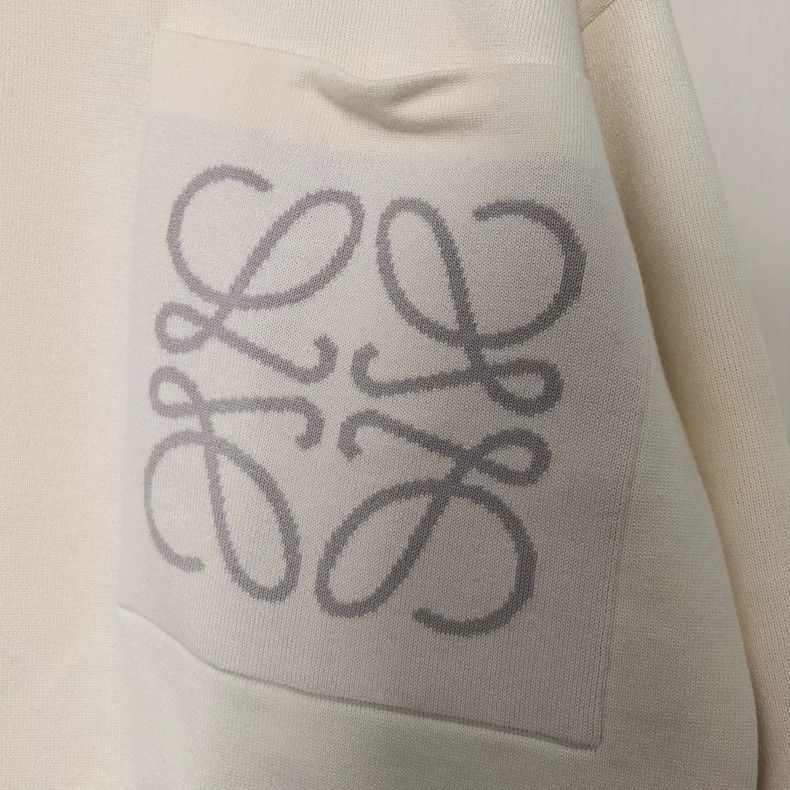 Loewe LOEWE Knitted wild white coat Size XS / US 0-2 / IT 36-38 - 3 Thumbnail