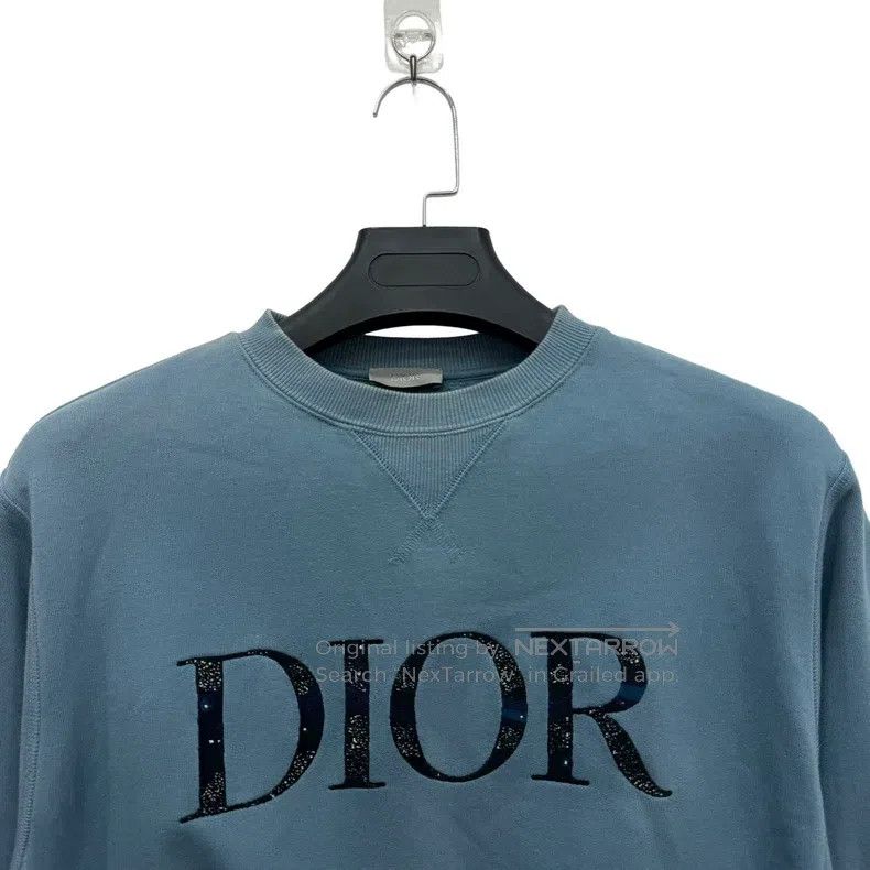 Dior Dior Haze blue pin sweatshirt Size US S / EU 44-46 / 1 - 4 Thumbnail