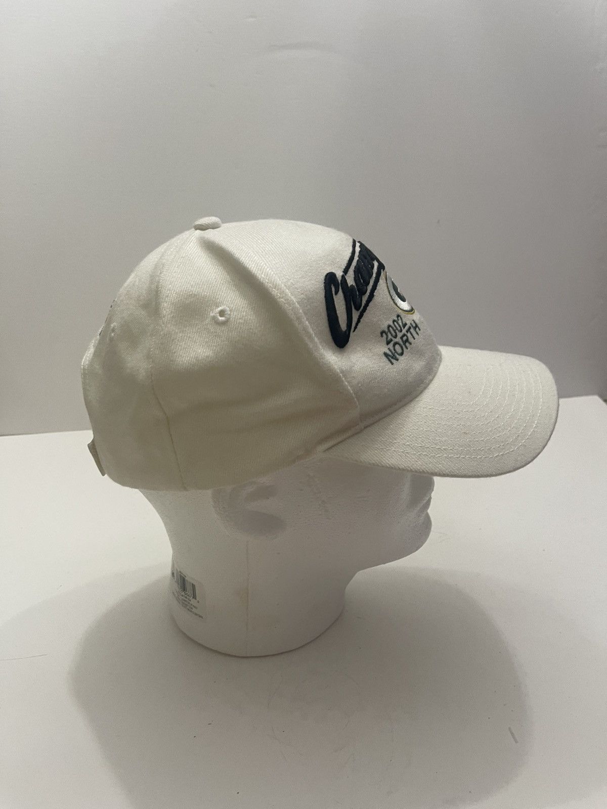 Reebok VTG Green Bay Packers 2002 NFC NORTH DIVISION Champions Hat Size ONE SIZE - 2 Thumbnail