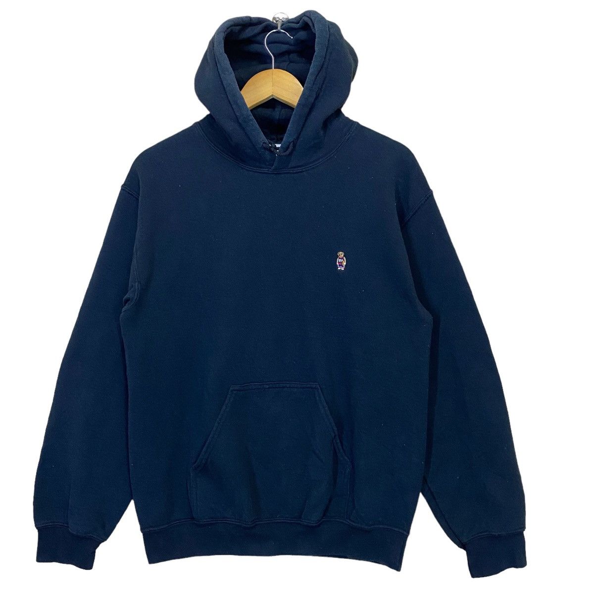 Japanese Brand Freak Store Inspired Polo Bear Small Logo Pullover Hoodie Size US M / EU 48-50 / 2 - 1 Thumbnail