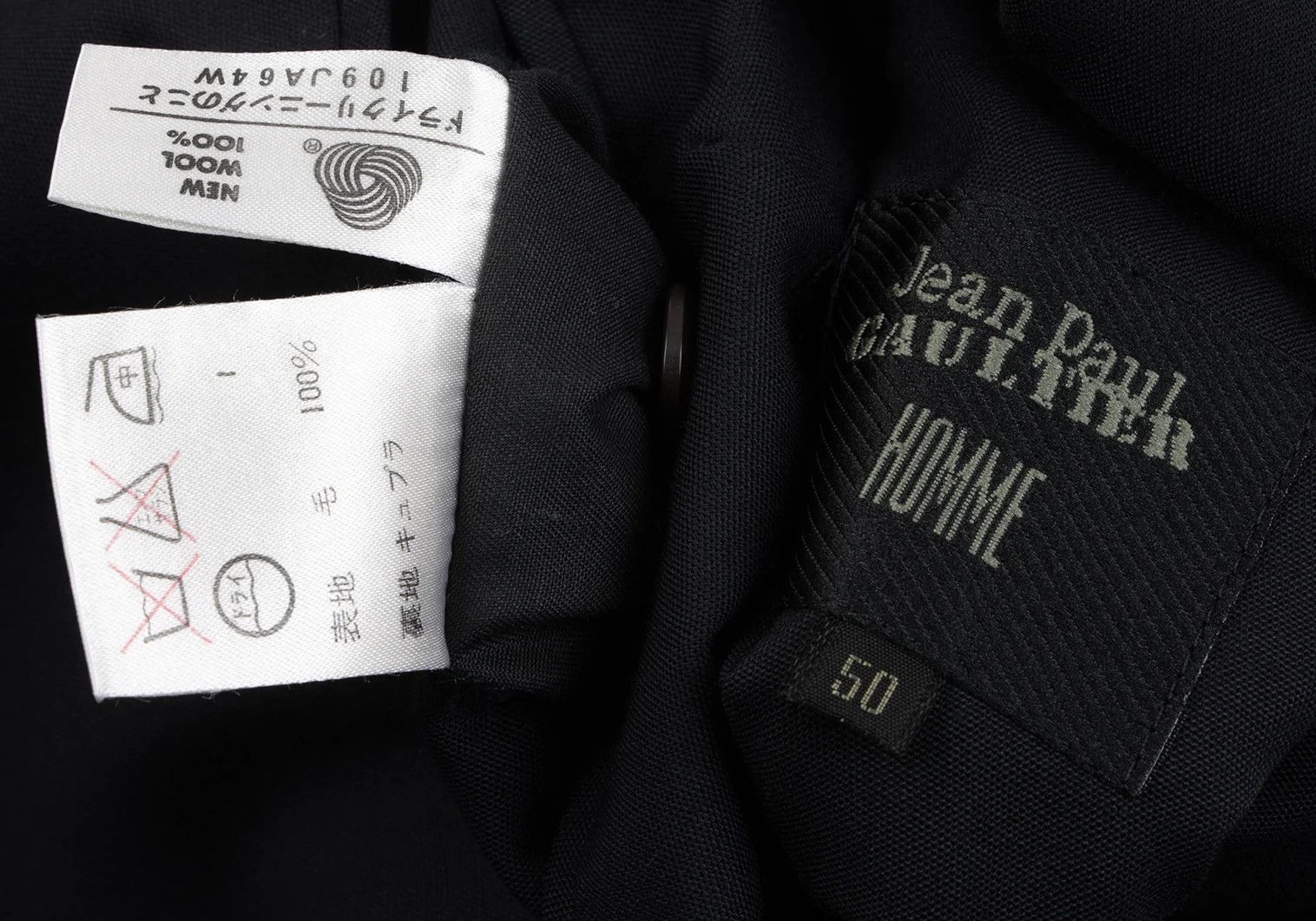 Jean Paul Gaultier Wool 3B Jacket in Navy Size 50 Size US M / EU 48-50 / 2 - 18 Thumbnail