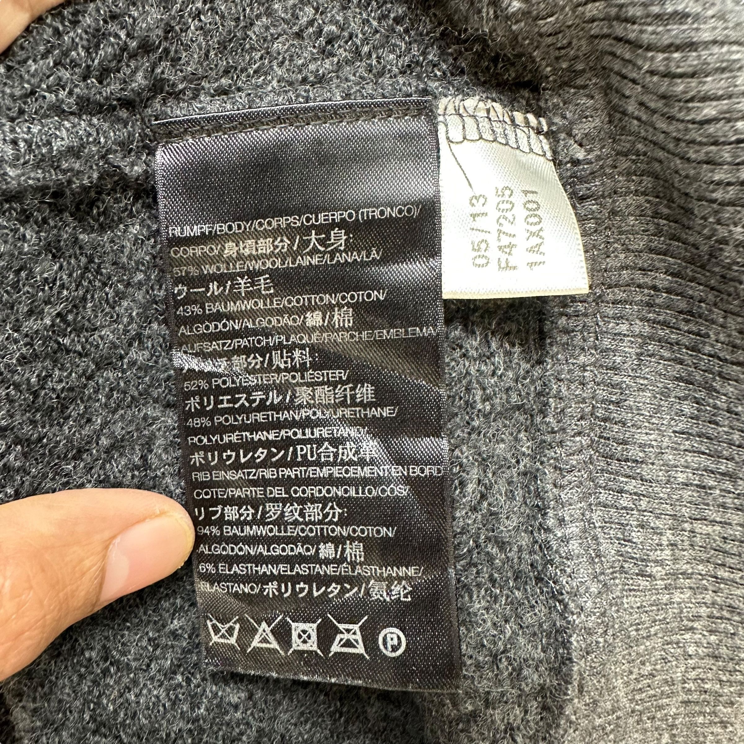 Adidas × Y-3 ADIDAS Y3 YOHJI YAMAMOTO Fullzip Hoodie Sweatshirt #A78-1898 Size US S / EU 44-46 / 1 - 11 Thumbnail