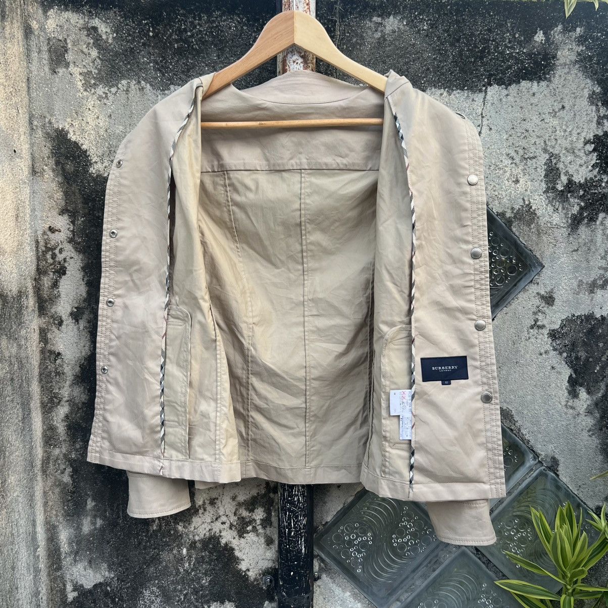 Burberry “BURBERRY” BUTTON UP LIGHT JACKET Size S / US 4 / IT 40 - 10 Thumbnail