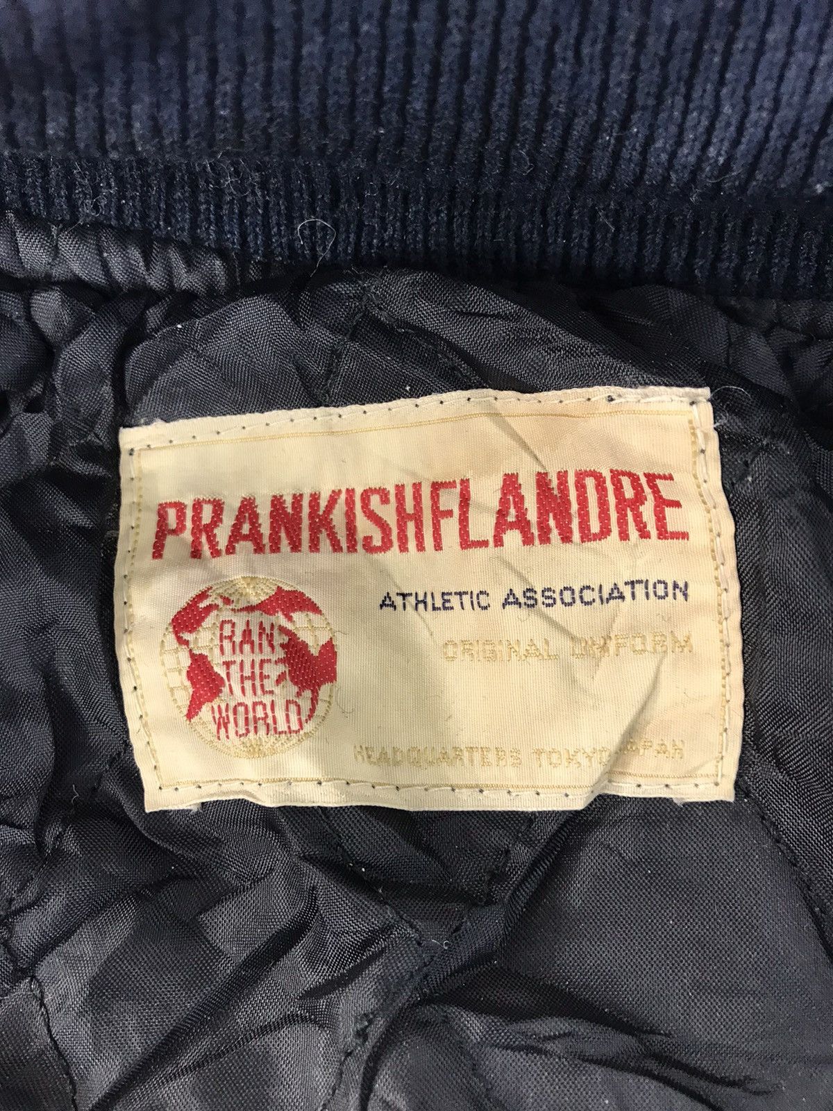 Leather Rare Prankish Flandre Tokyo Varsity Jacket Leather Sleeve Size US M / EU 48-50 / 2 - 8 Thumbnail