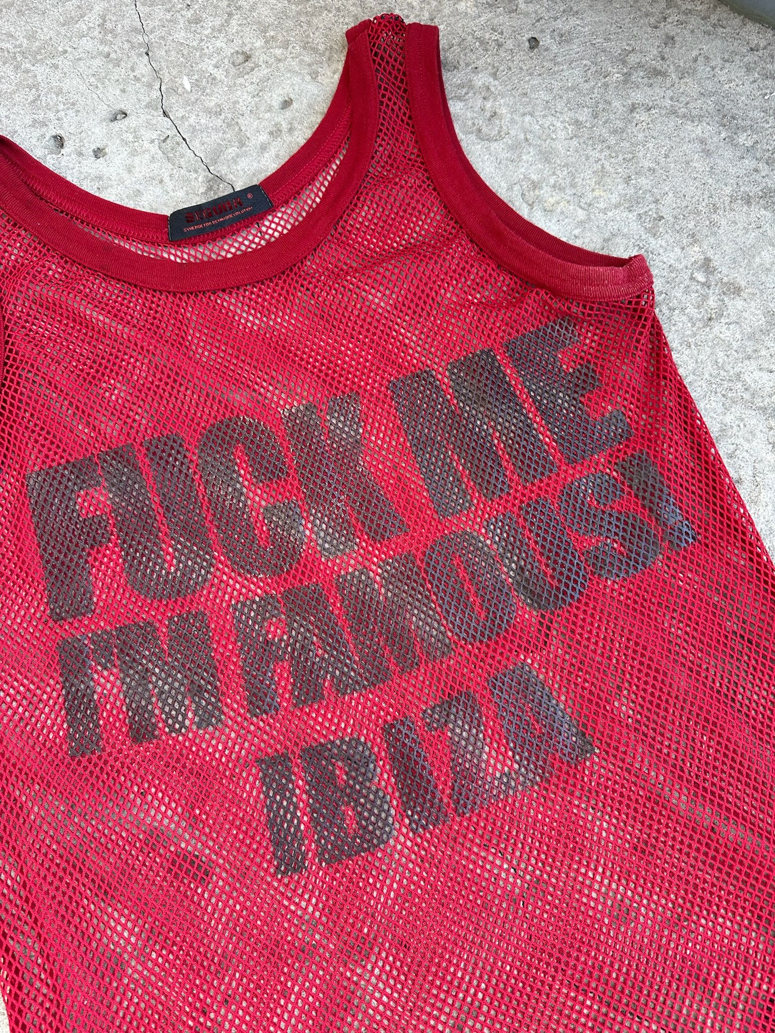 Vintage Vintage Ibiza tank mesh fuck me I am famous sexy porn techno Size US M / EU 48-50 / 2 - 10 Thumbnail