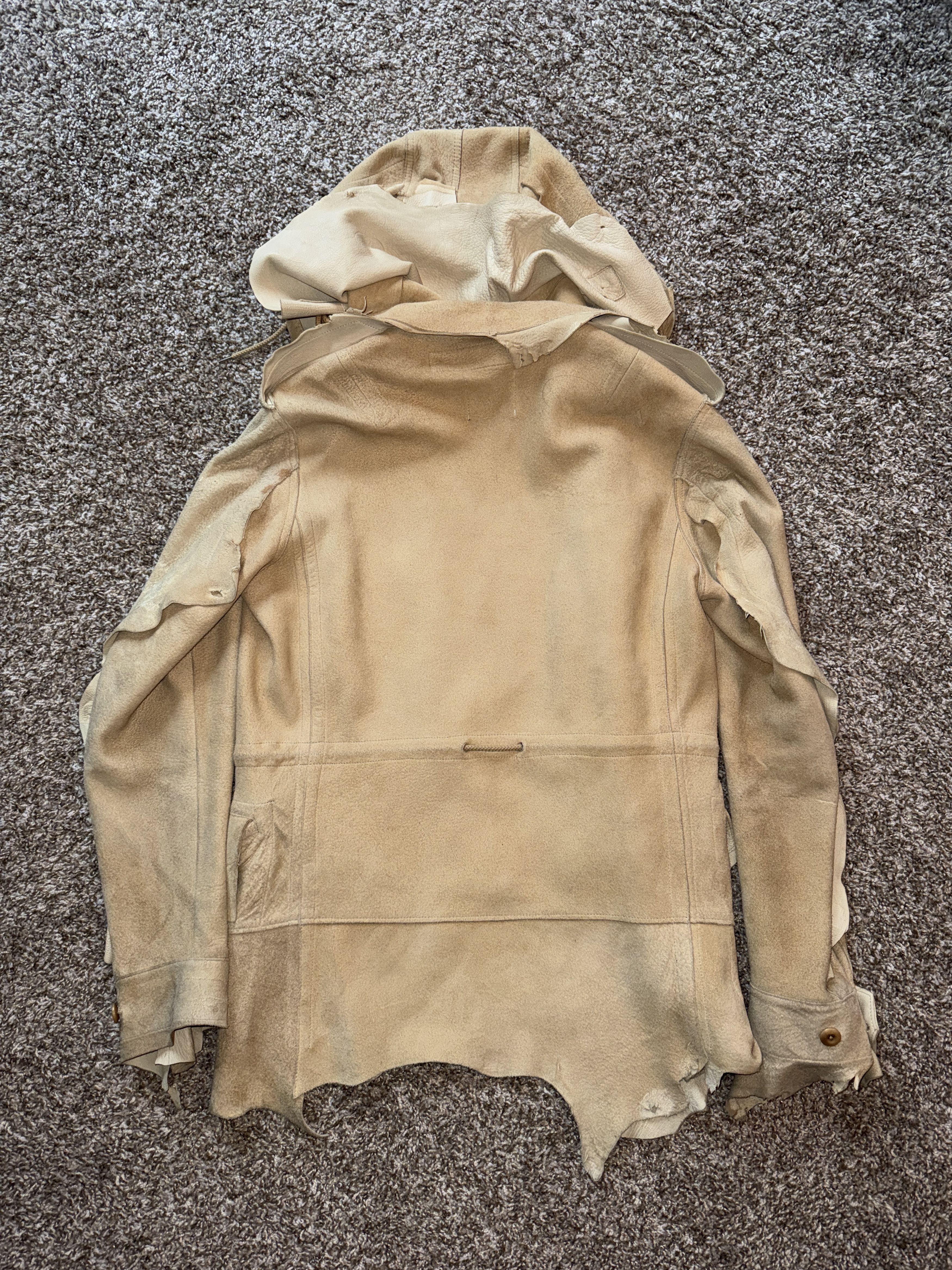 Takahiromiyashita The Soloist. FW14 Rough Out Deer Hide Leather Work Military Jacket Size US M / EU 48-50 / 2 - 4 Thumbnail
