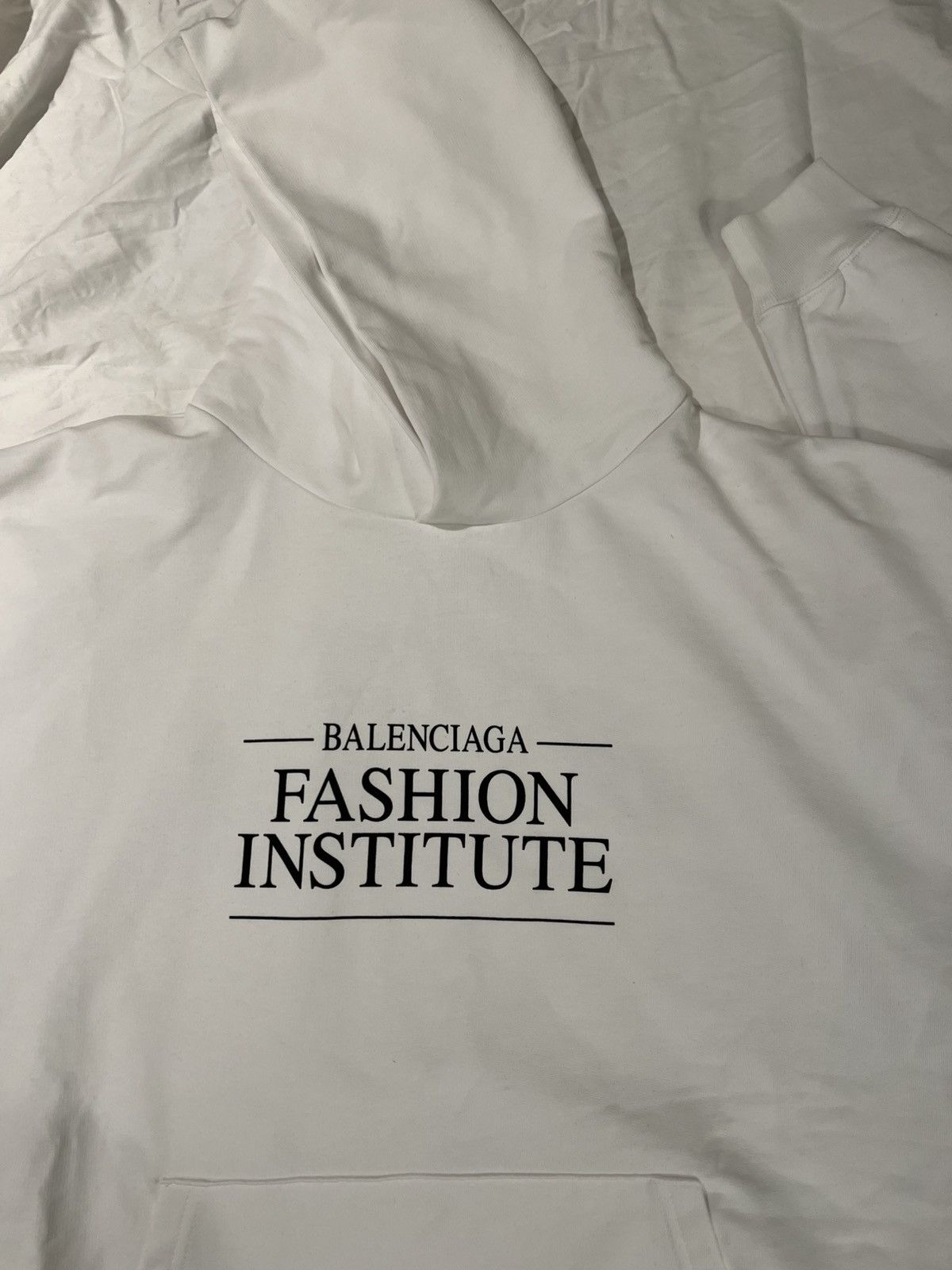 Balenciaga Balenciaga fashion institute of technology oversized hoodie Size US M / EU 48-50 / 2 - 2 Thumbnail