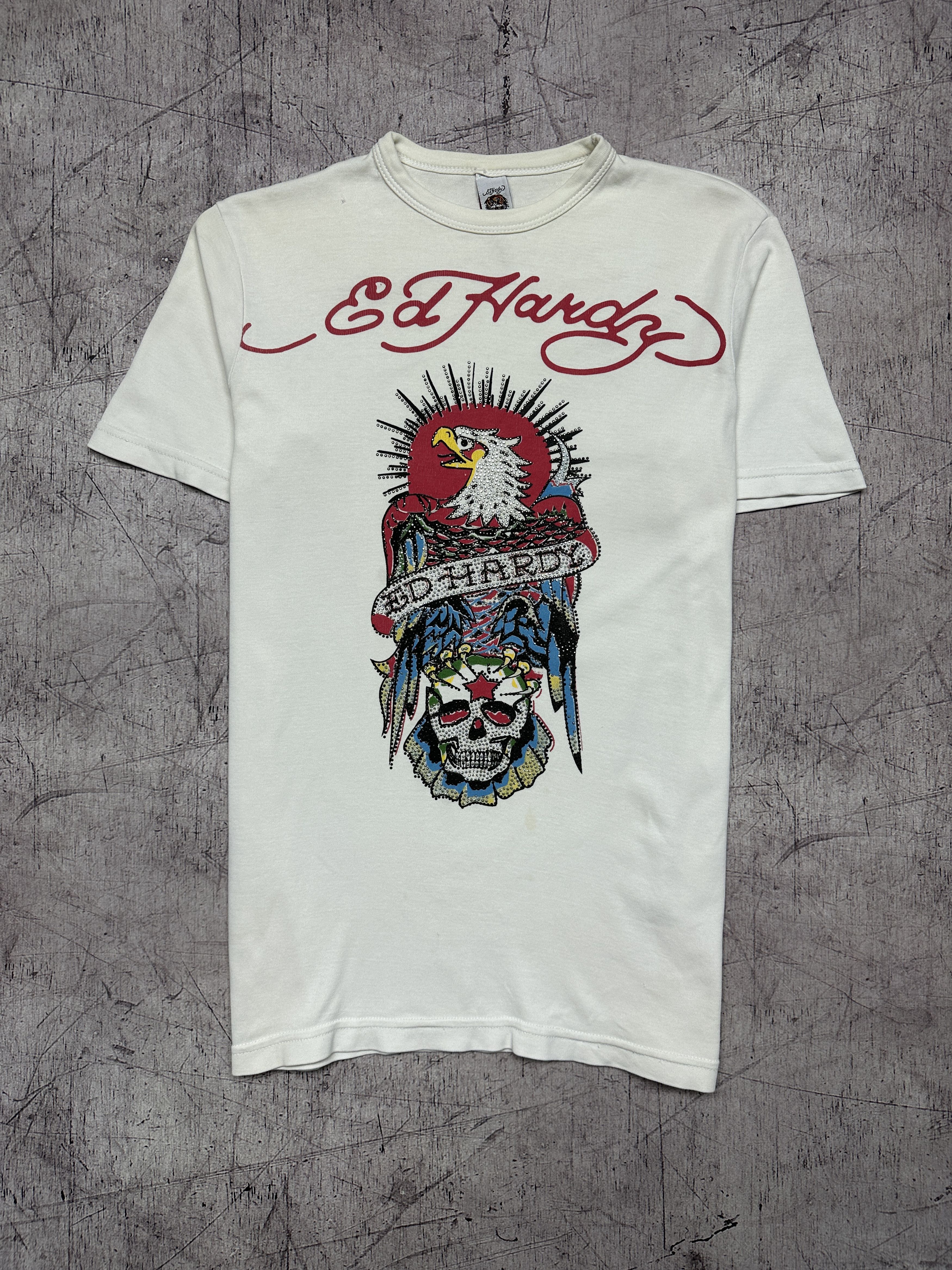 Ed Hardy Ed Hardy Mens T-Shirt Size US S / EU 44-46 / 1 - 1 Thumbnail
