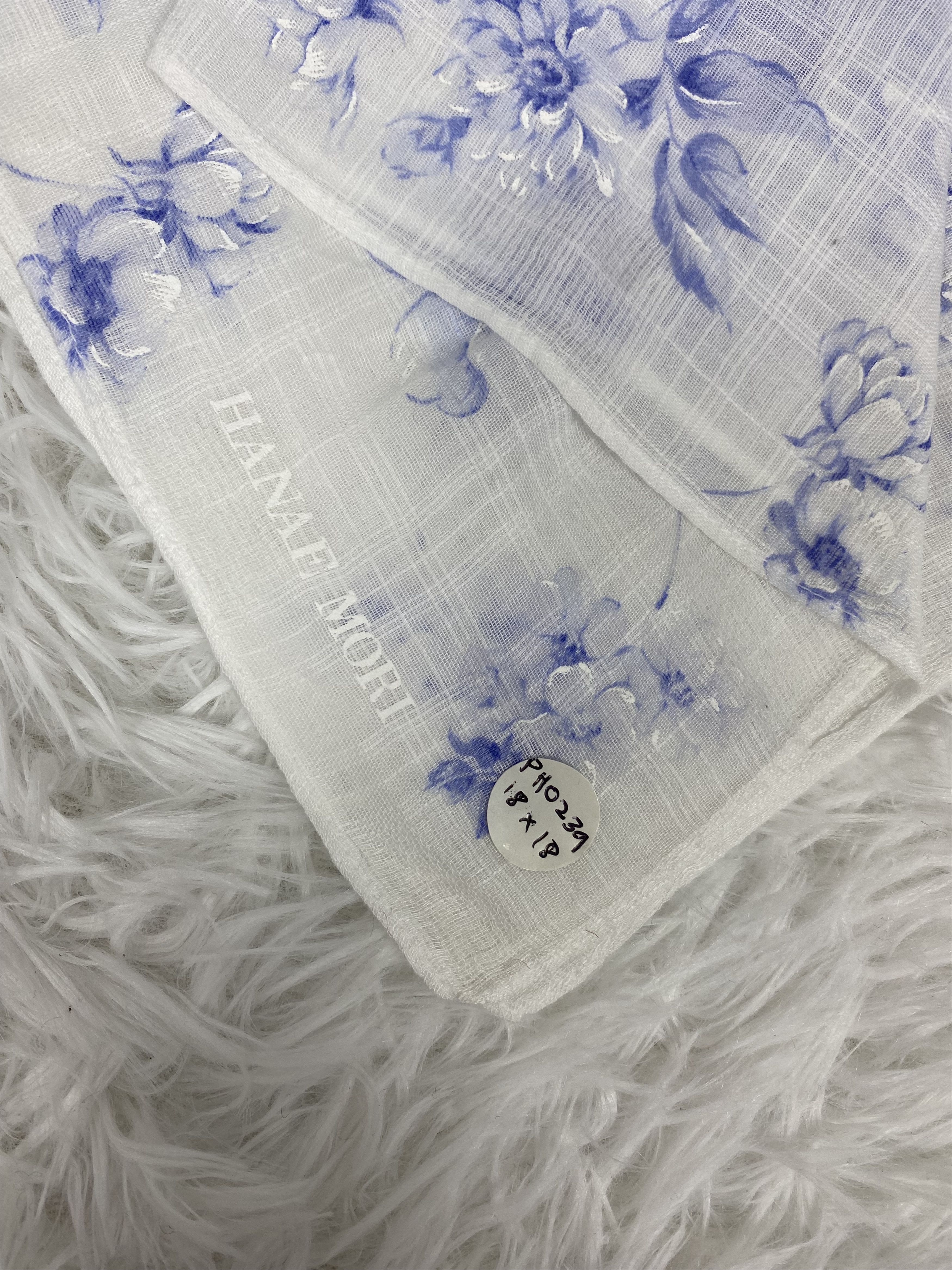 Hanae Mori × Vintage Vintage Hanae Mori Handkerchief Neckerchief PH0239 Size ONE SIZE - 2 Thumbnail