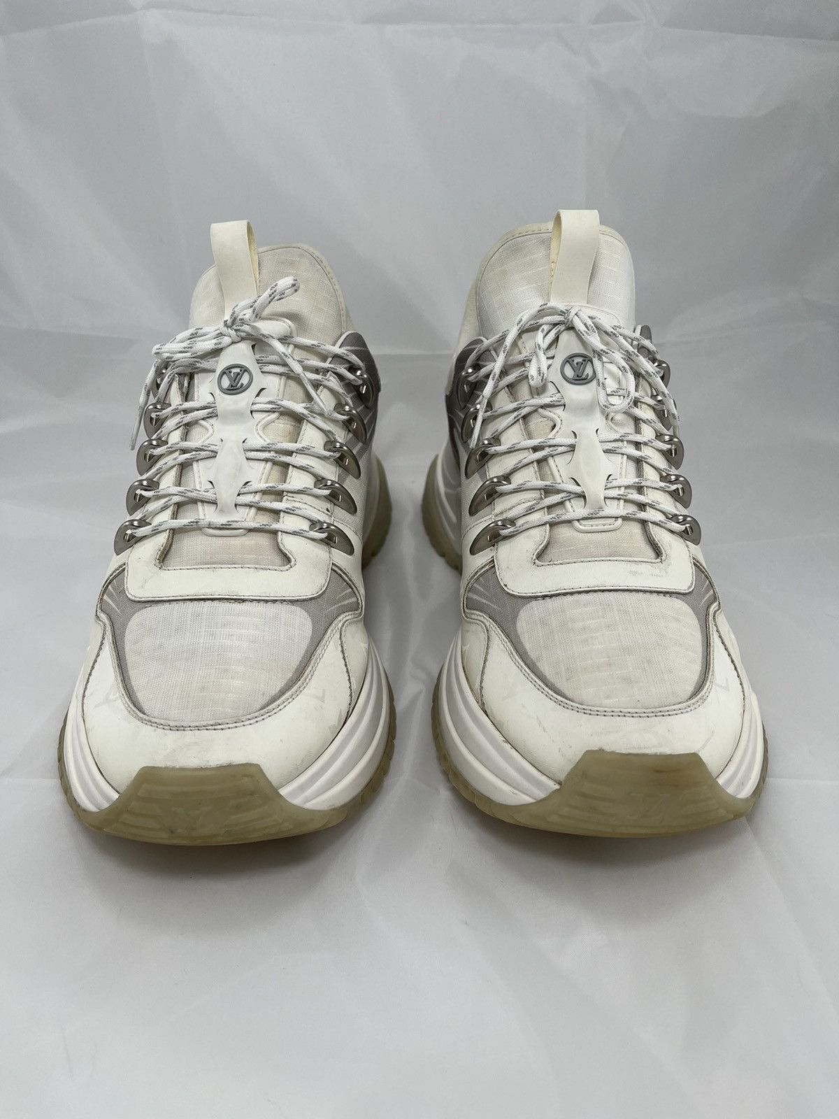 Louis Vuitton × Virgil Abloh Rare Louis Vuitton pulse monogram chunky sneakers Size US 11 / EU 44 - 3 Thumbnail