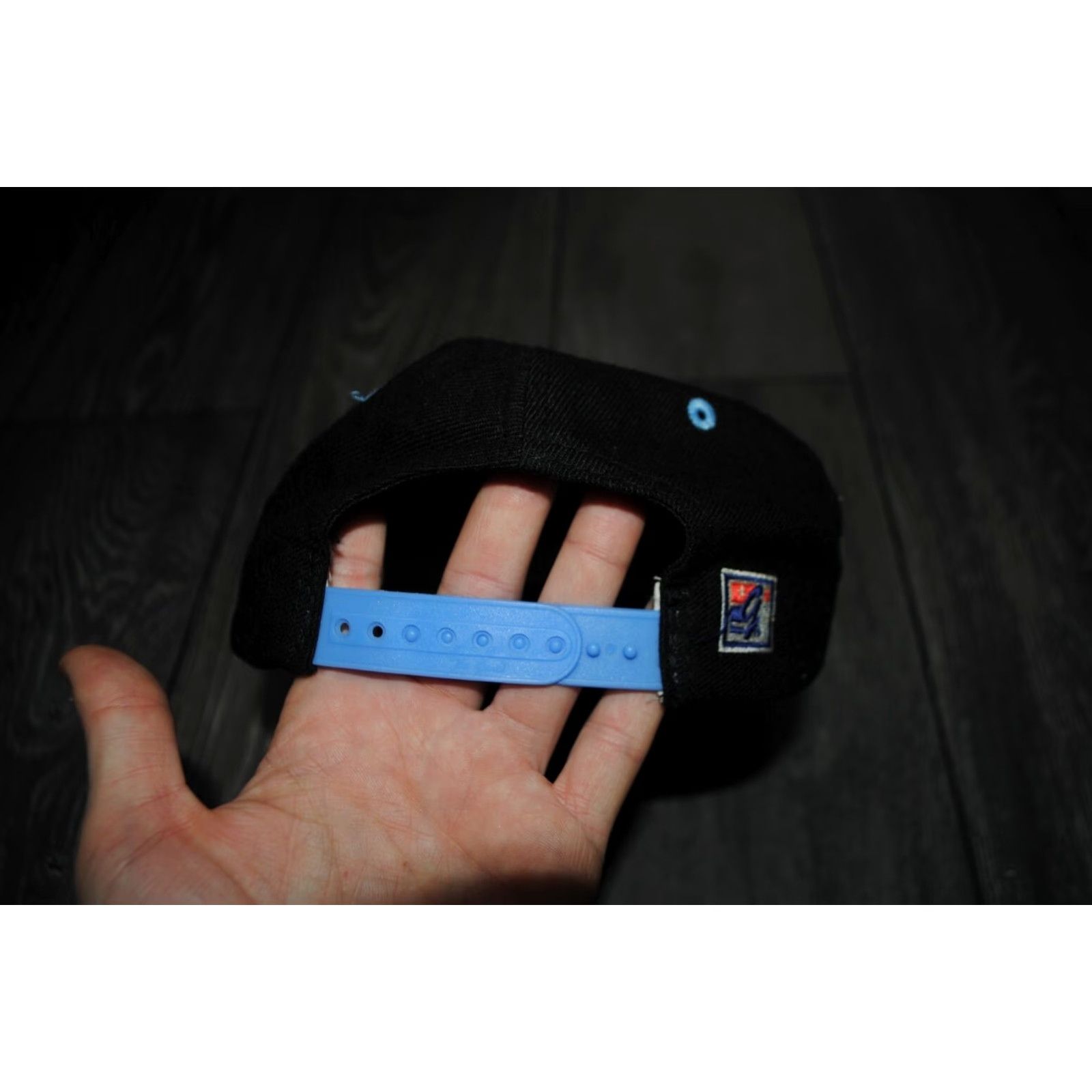 NFL VINTAGE HOUSTON OILERS HAT CAP SNAP BACK MENS NFL BLACK MADE IN TAIWAN 1990s Size ONE SIZE - 4 Thumbnail
