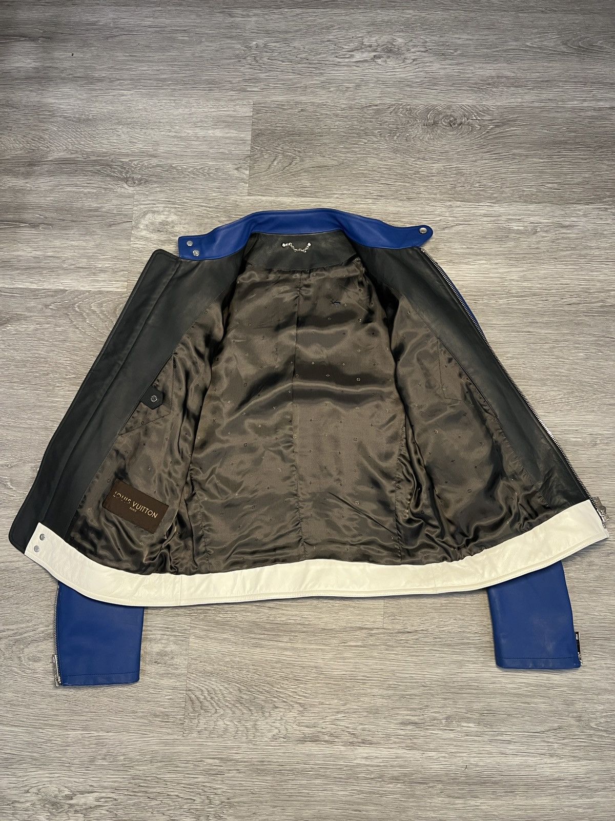 Louis Vuitton Louis Vuitton Men’s Leather Racer Jacket size 48 Size US M / EU 48-50 / 2 - 7 Thumbnail