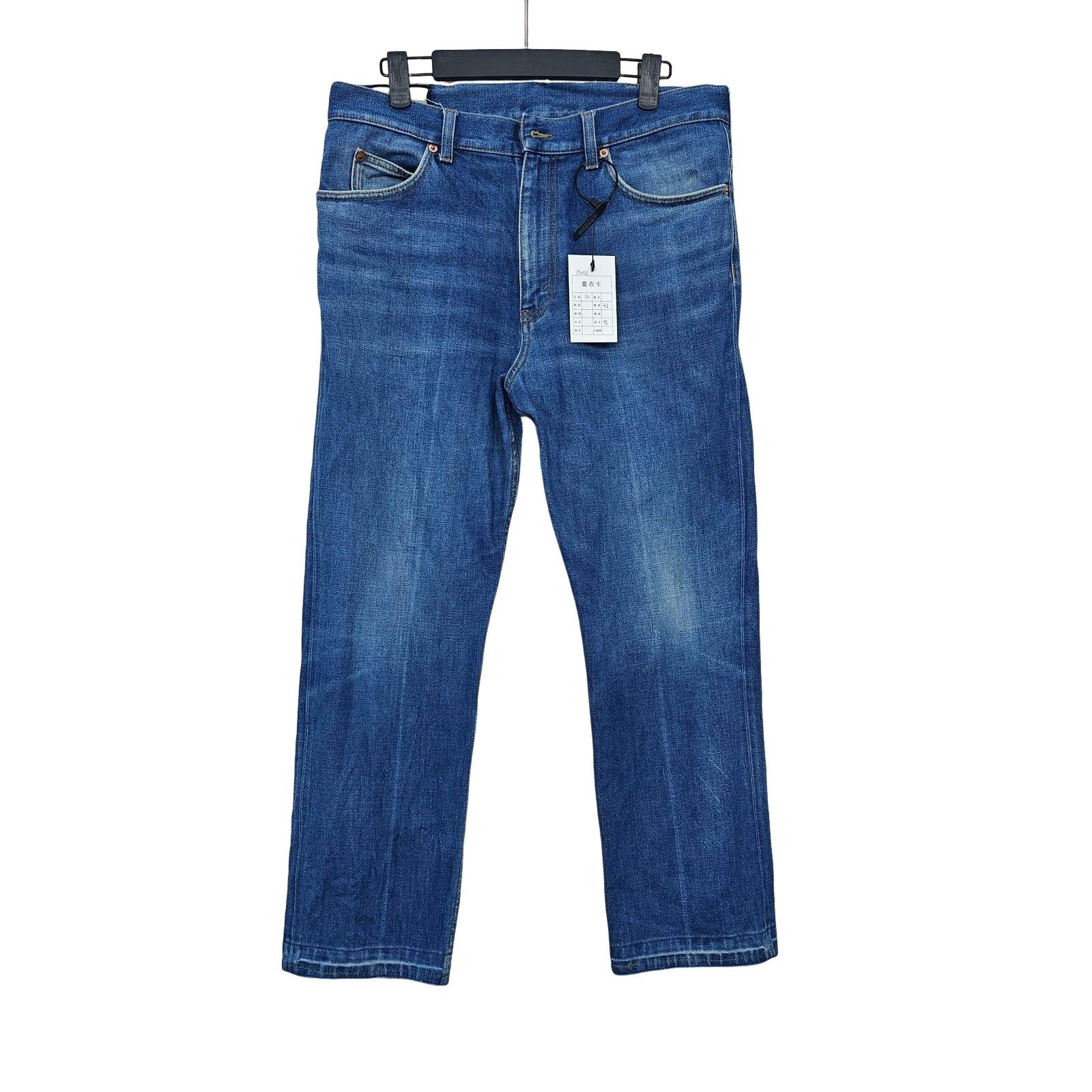 Gucci Gucci Demna Horsebit Jeans in Washed Japanese Denim Size 32