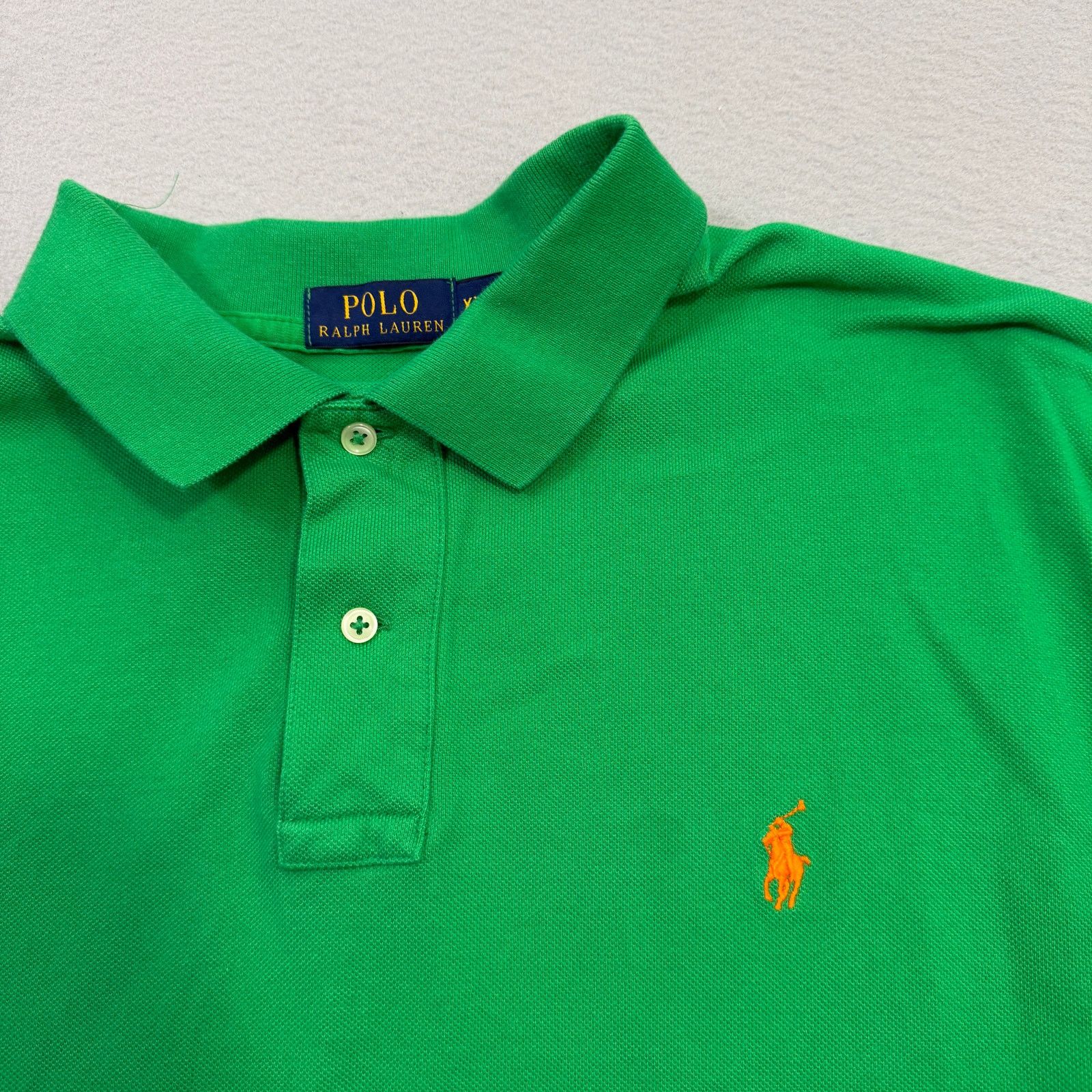 Polo Ralph Lauren Polo Ralph Lauren Shirt Men's 2XL XXL Green Collared Pony Size US XXL / EU 58 / 5 - 3 Thumbnail