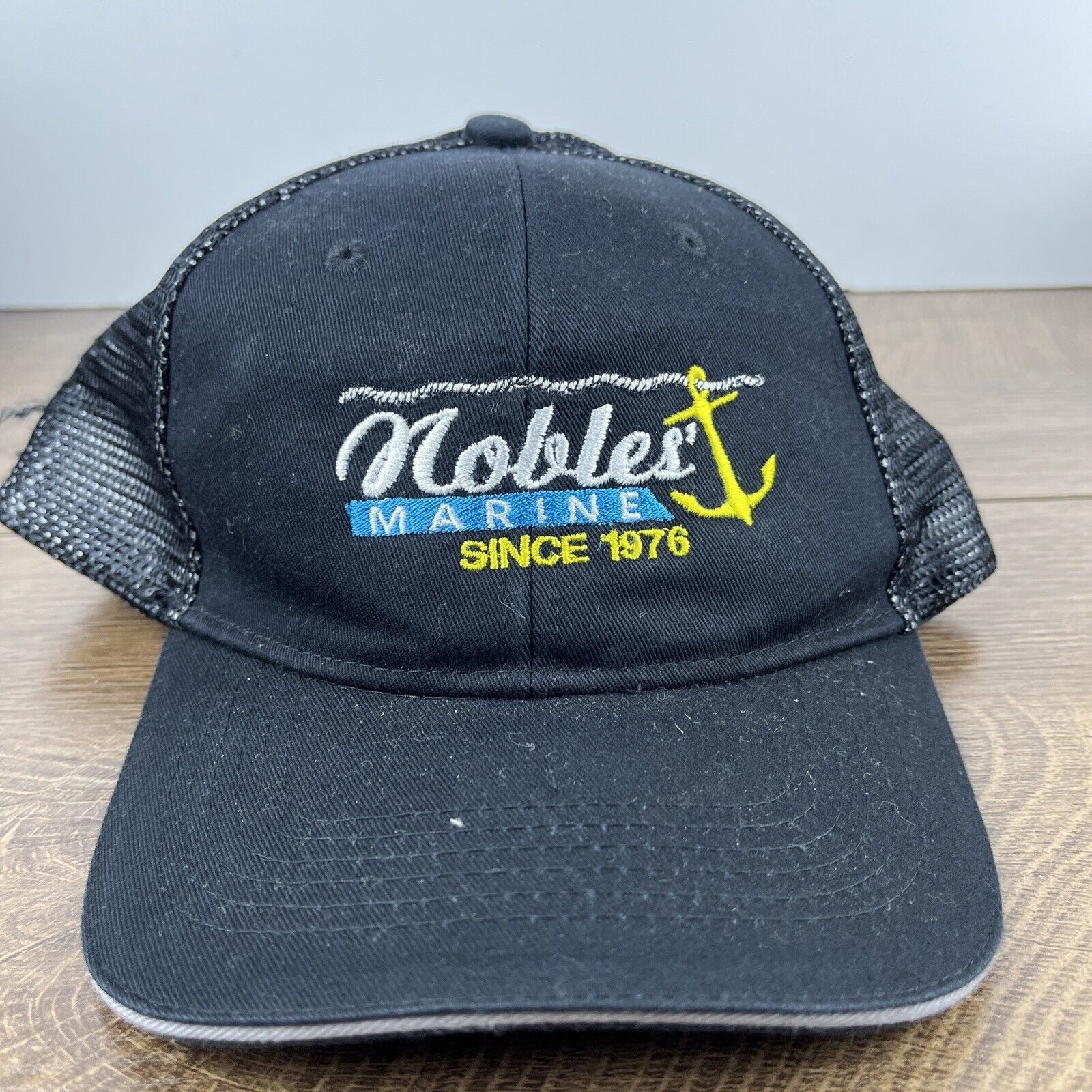 Other Noble Marine Hat 1976 Noble Black Hat Adjustable Snapback Ad Size ONE SIZE - 4 Thumbnail
