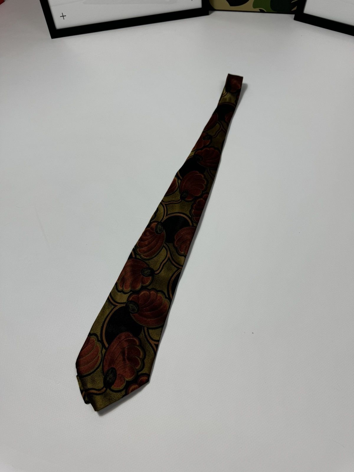 Hugo Boss × Vintage Vintage handmade Hugo Boss tie Size ONE SIZE - 9 Thumbnail