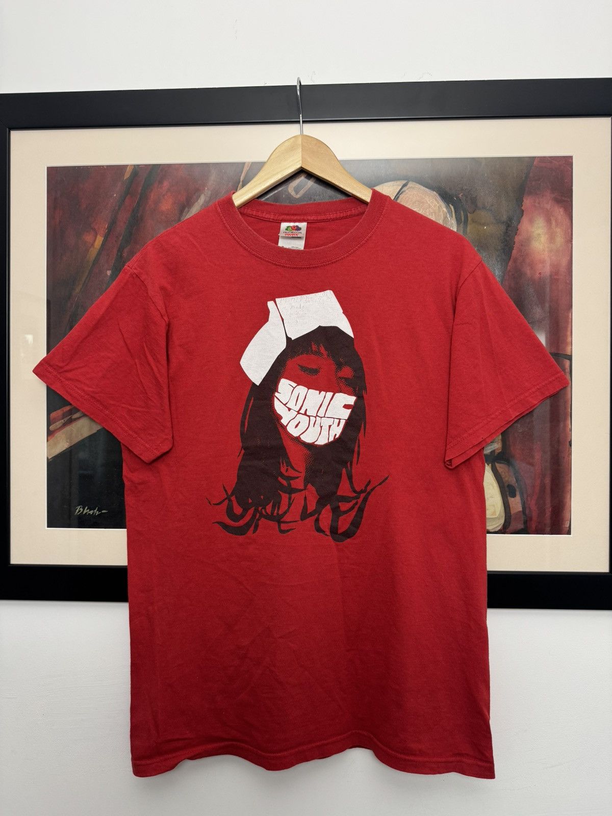 Band Tees Sonic Youth Nurse Print 00s Tee Rock Grunge Japanese Vibe Size US M / EU 48-50 / 2 - 1 Thumbnail