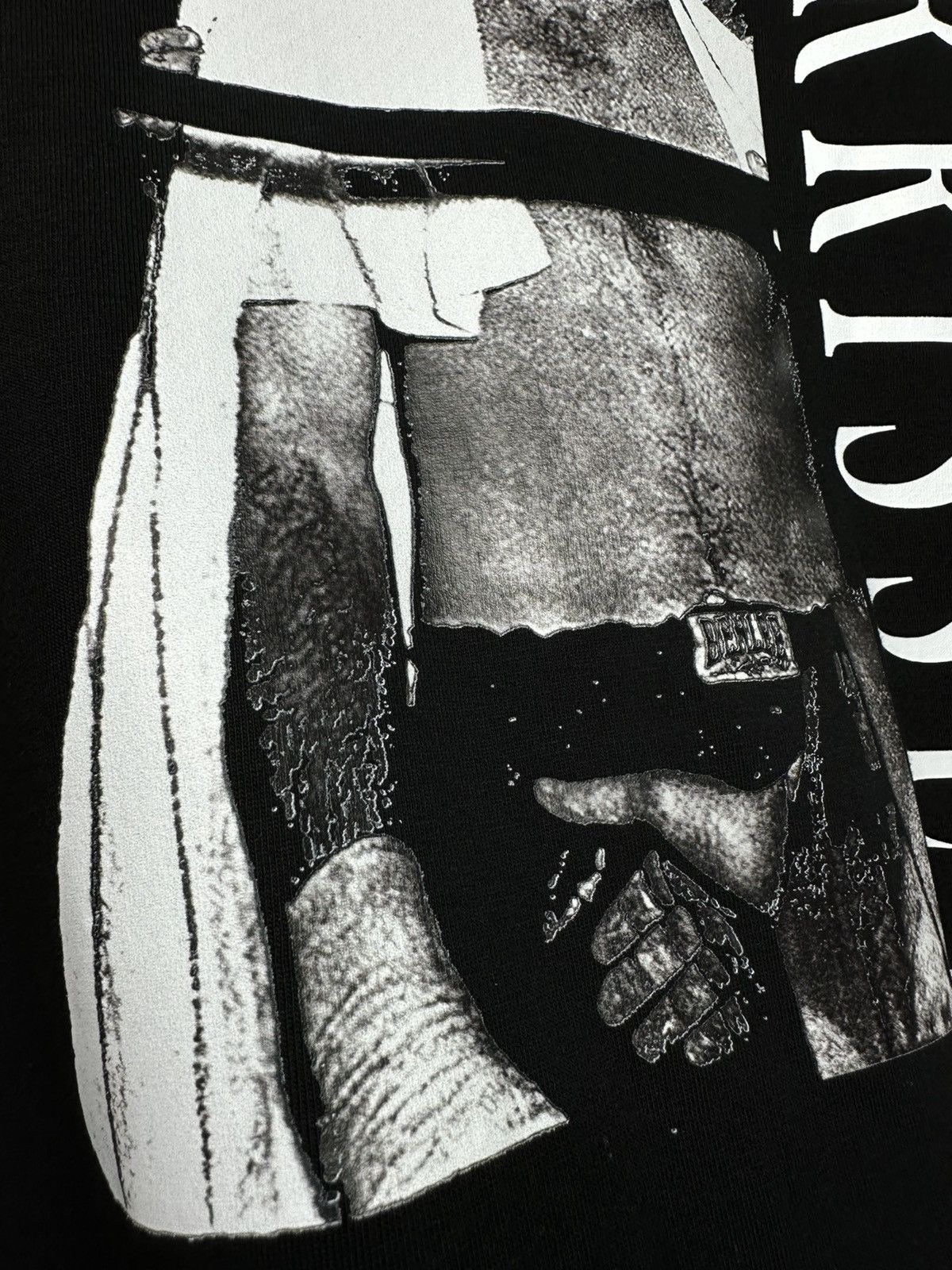 Morrissey × The Smiths Morrissey Band Boxer Long Sleeve Shirt Men Black L Tour tee Size US L / EU 52-54 / 3 - 8 Thumbnail
