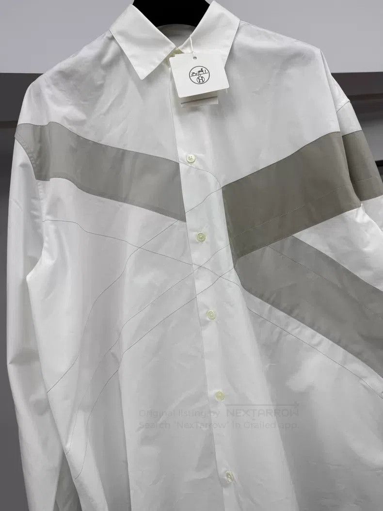 Hermes Hermes size 38 Color Blocked Shirt Size US XS / EU 42 / 0 - 2 Thumbnail