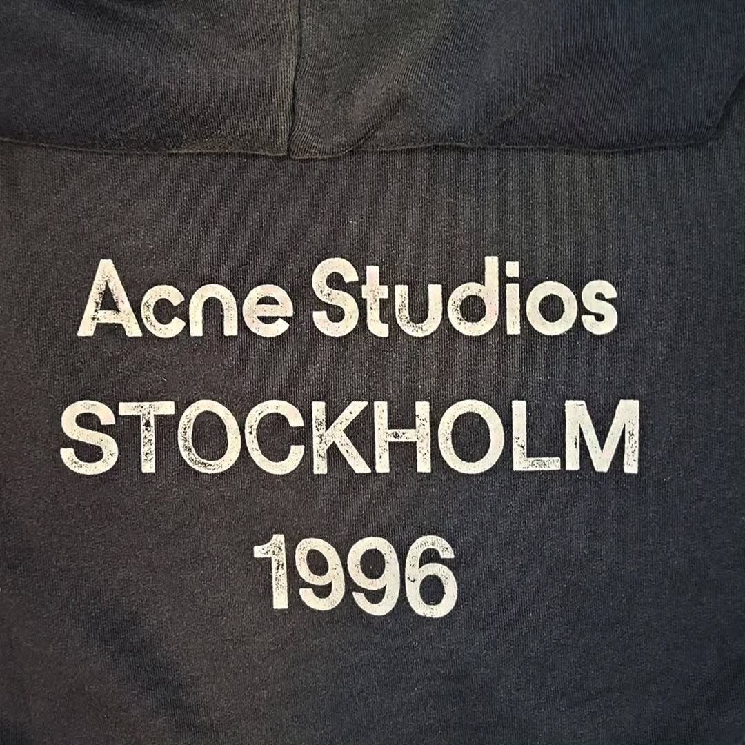 Acne Studios Acne Studios Back-Printed Hoodie Size US S / EU 44-46 / 1 - 3 Thumbnail