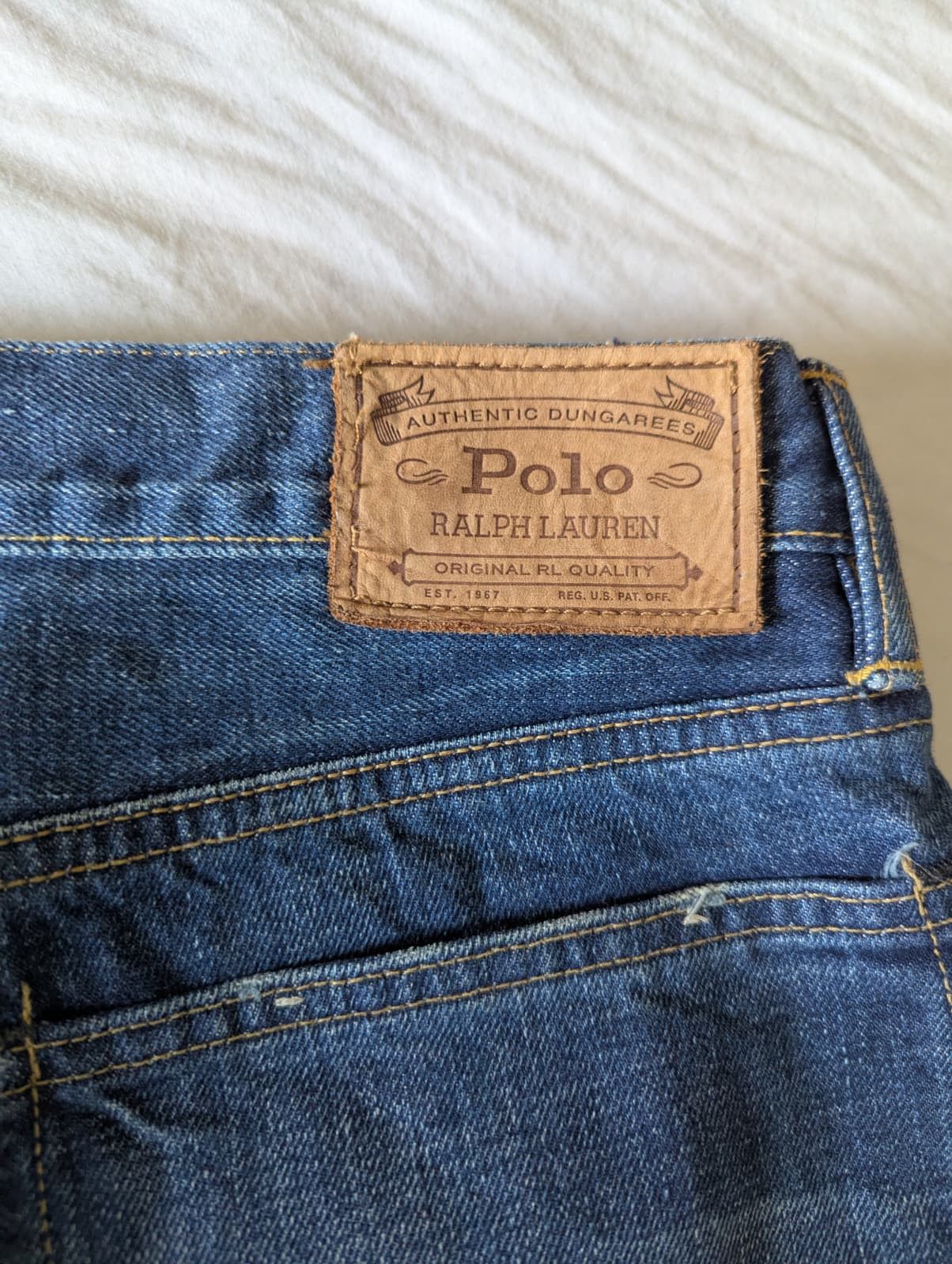 Other Polo by Ralph Lauren Vintage Jeans Size US 36 / EU 52 - 3 Thumbnail