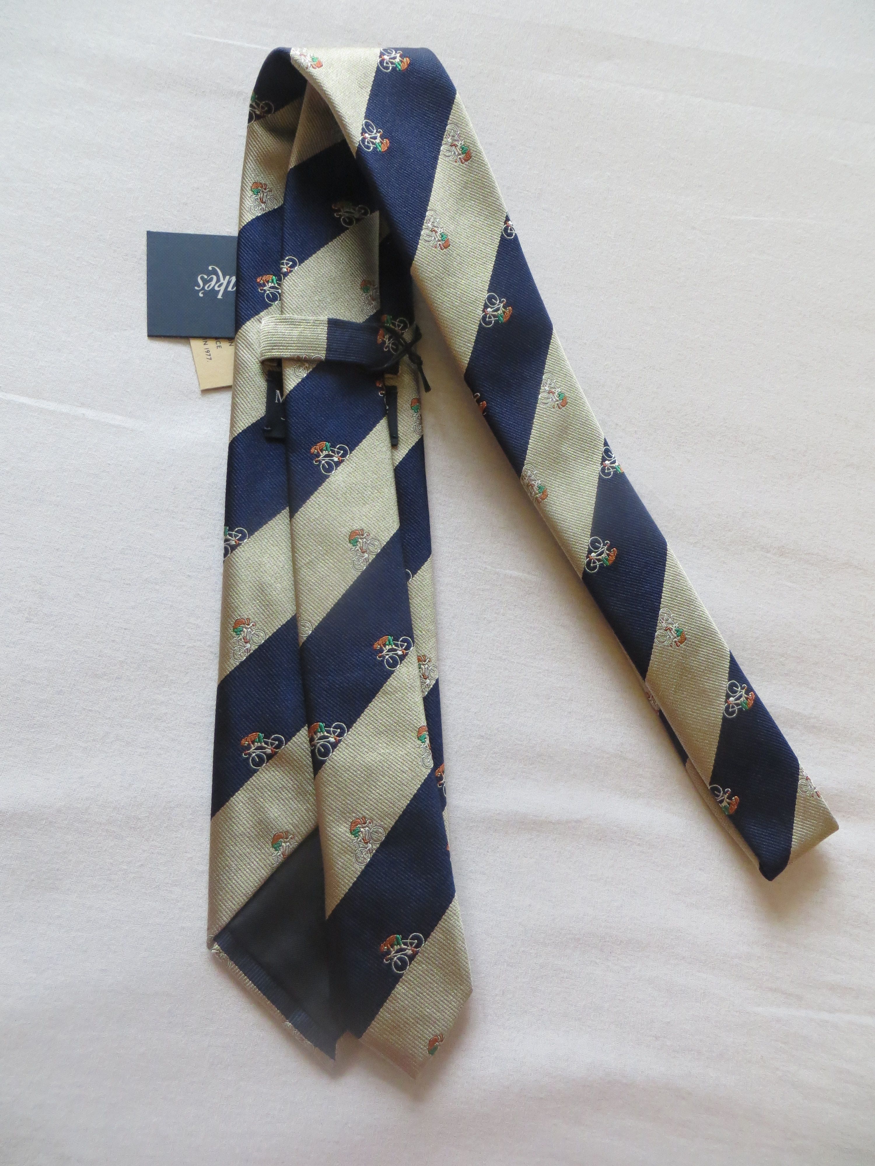 Drake's CYCLE BIKE SILK TIE Size ONE SIZE - 4 Thumbnail