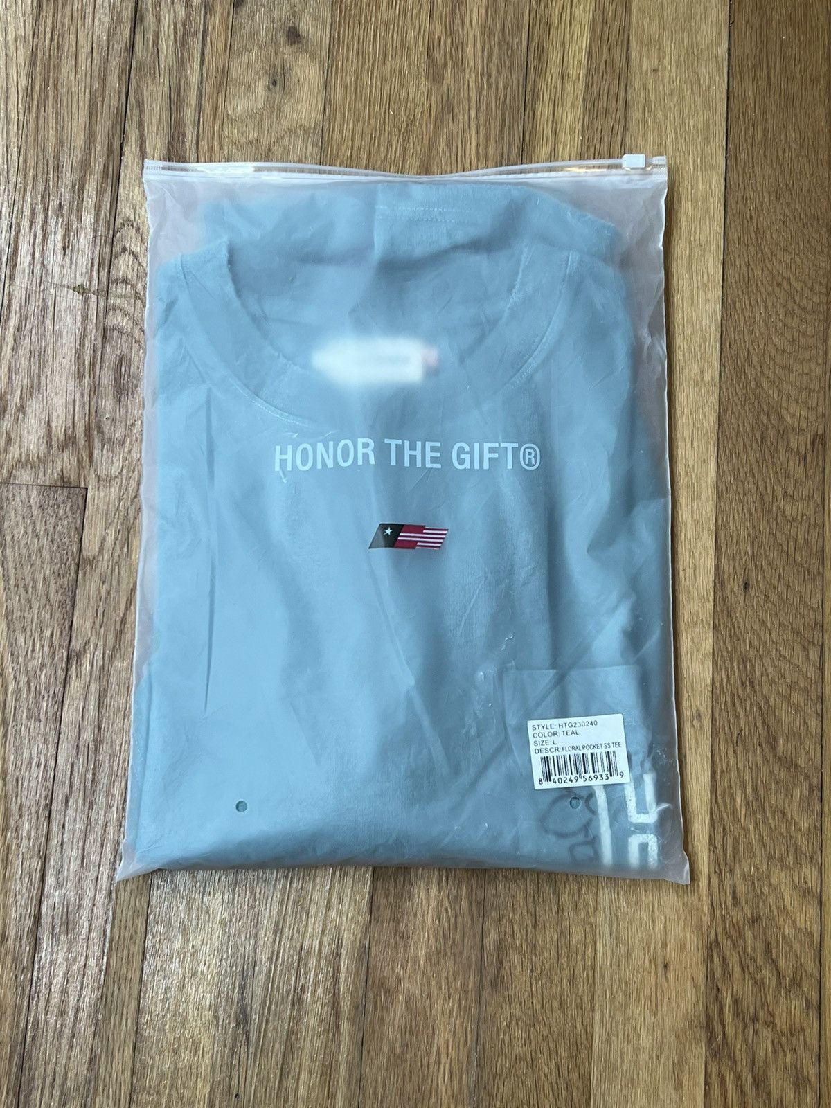 Honor the Gift Honor The Gift Teal Floral Pocket Tee T-Shirt Men’s Large Size US L / EU 52-54 / 3 - 2 Thumbnail
