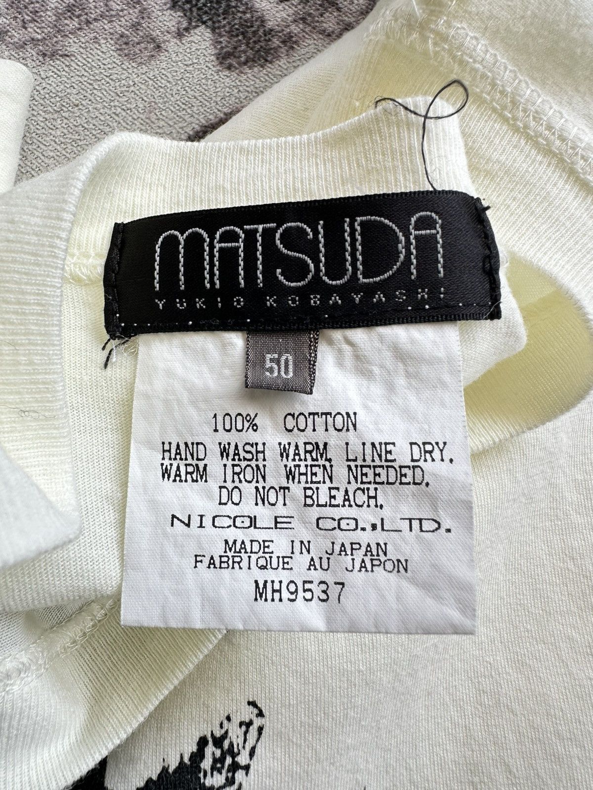 Matsuda Grail 1997 Matsuda by Yukio Kobayashi long sleeve Size US L / EU 52-54 / 3 - 8 Thumbnail