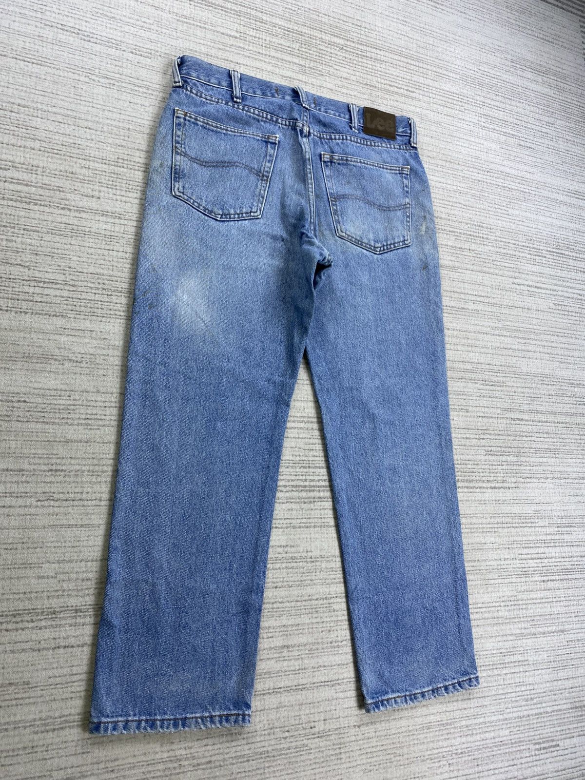 Lee × Vintage Vintage 90s Lee Distressed Denim Pants Size US 34 / EU 50 - 10 Thumbnail