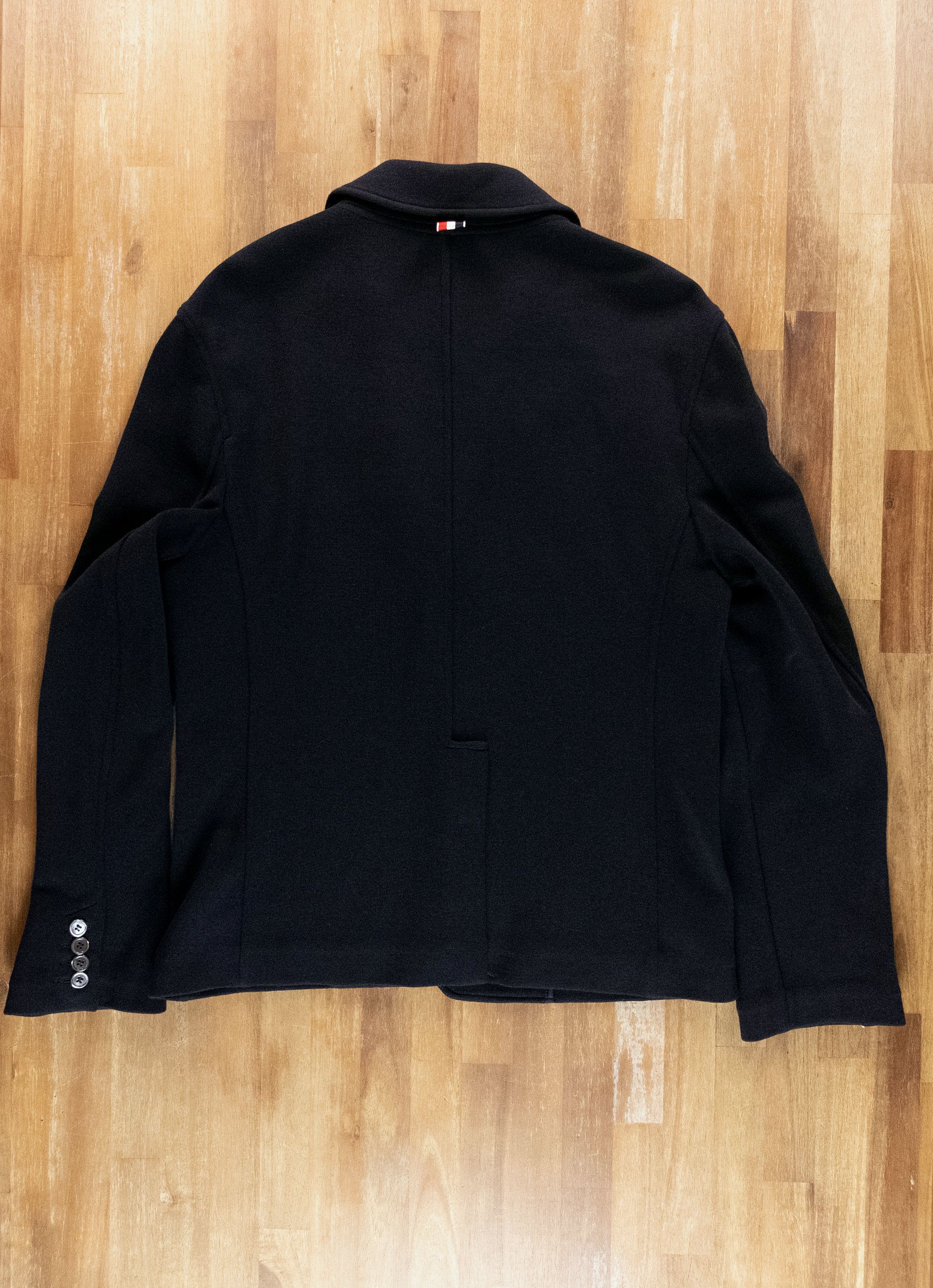 Thom Browne THOM BROWNE navy blue wool sportcoat jacket Size 2 / Medium Size US M / EU 48-50 / 2 - 9 Thumbnail