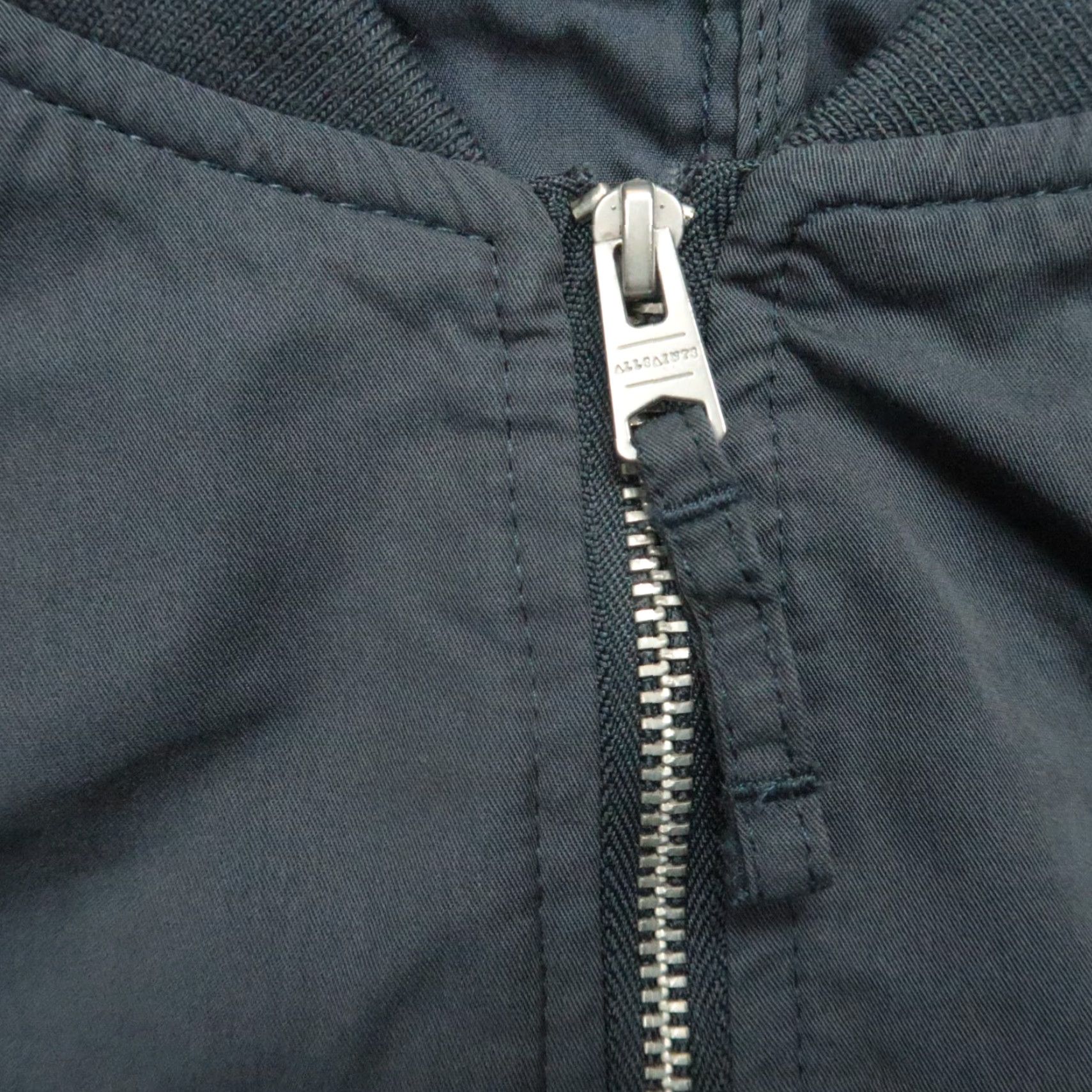 Allsaints Allsaints Jacket Mens Large Blue Gray Bomber Full Zip Pockets Size US L / EU 52-54 / 3 - 3 Thumbnail