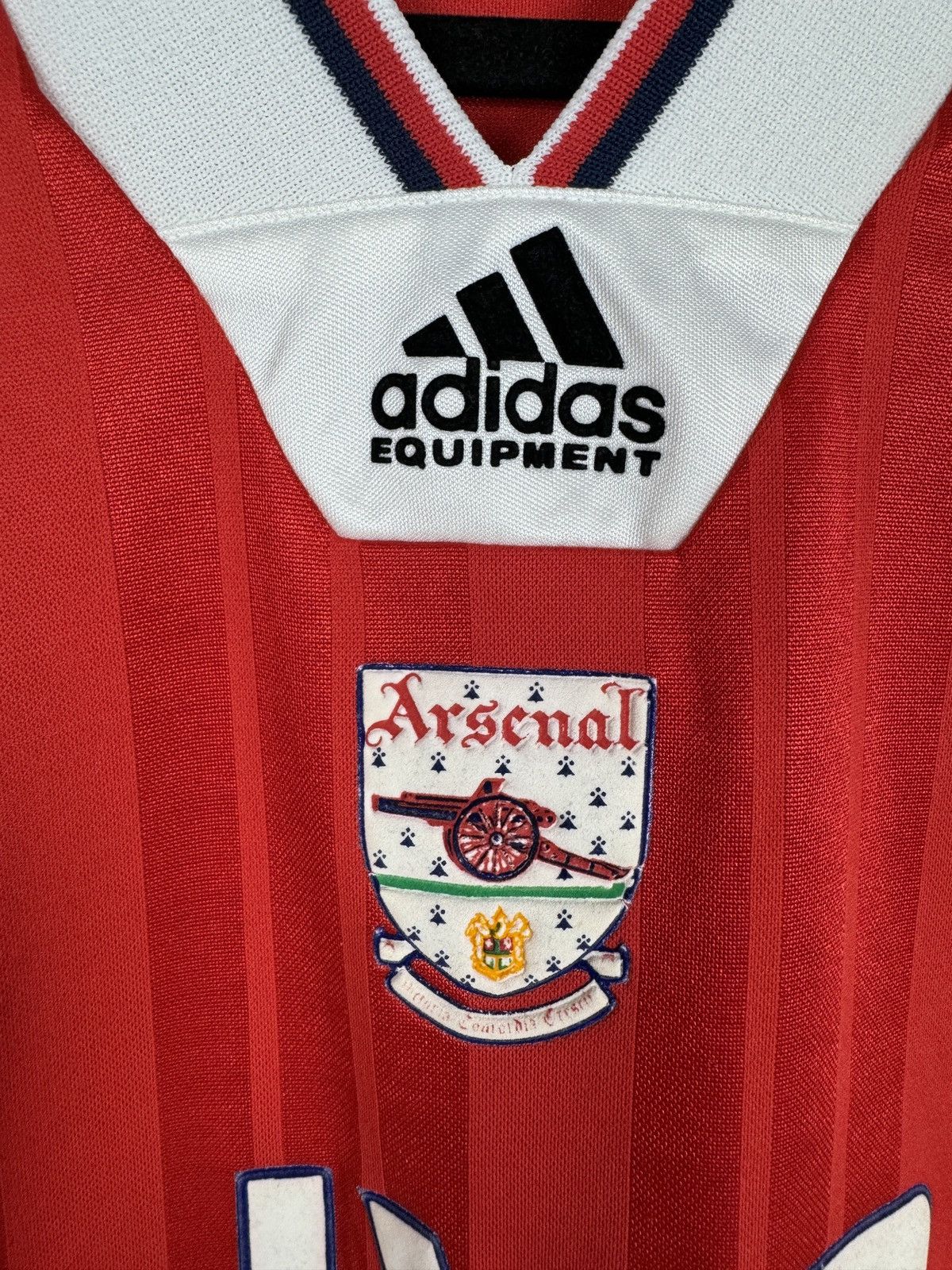 Adidas ORIGINAL ARSENAL 1992 1994 40-42" HOME SHIRT ADIDAS Jersey Size US L / EU 52-54 / 3 - 5 Thumbnail