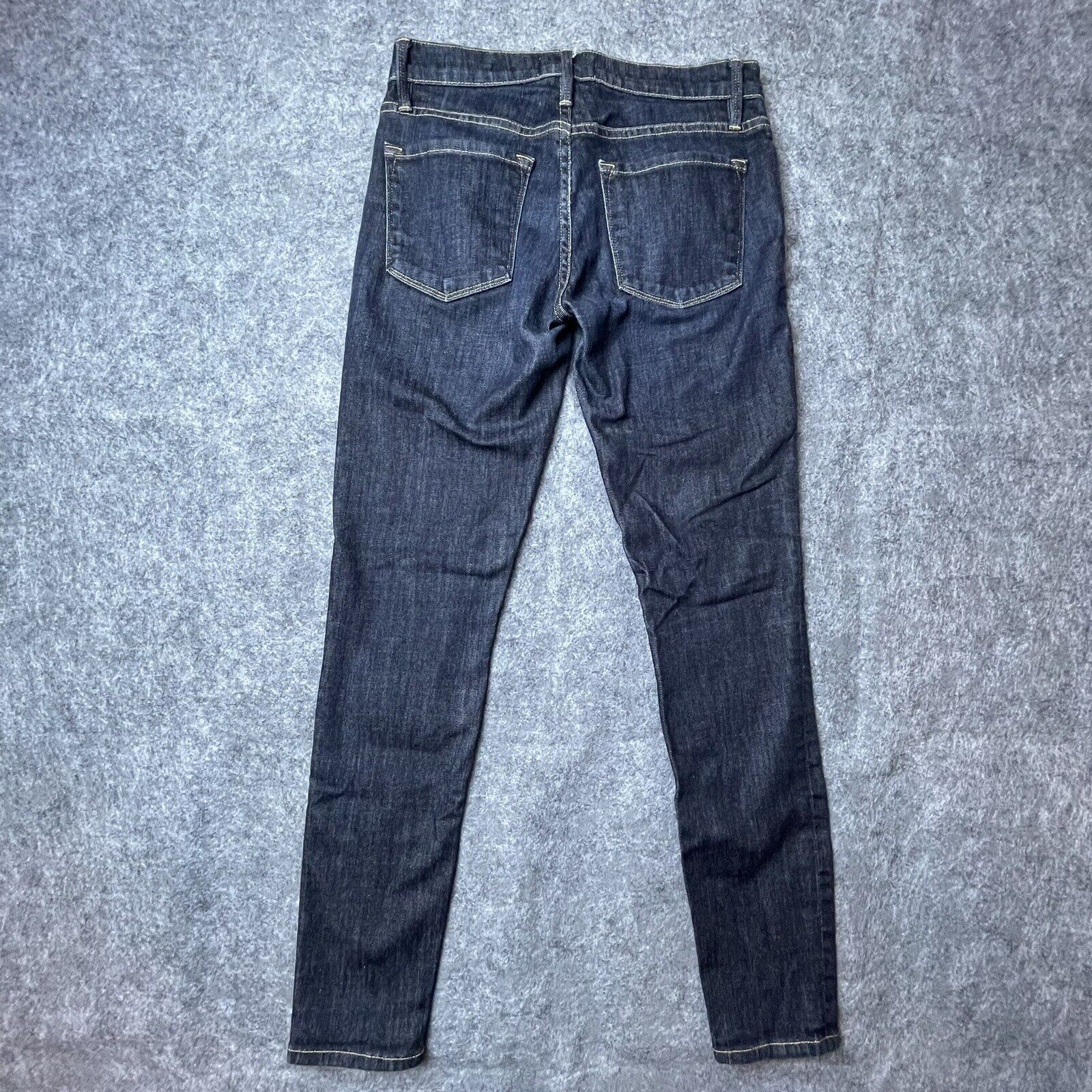 Frame Frame Denim Jeans Womens 27 Le Skinny De Jeanne Dark Size 27" / US 4 / IT 40 - 2 Thumbnail