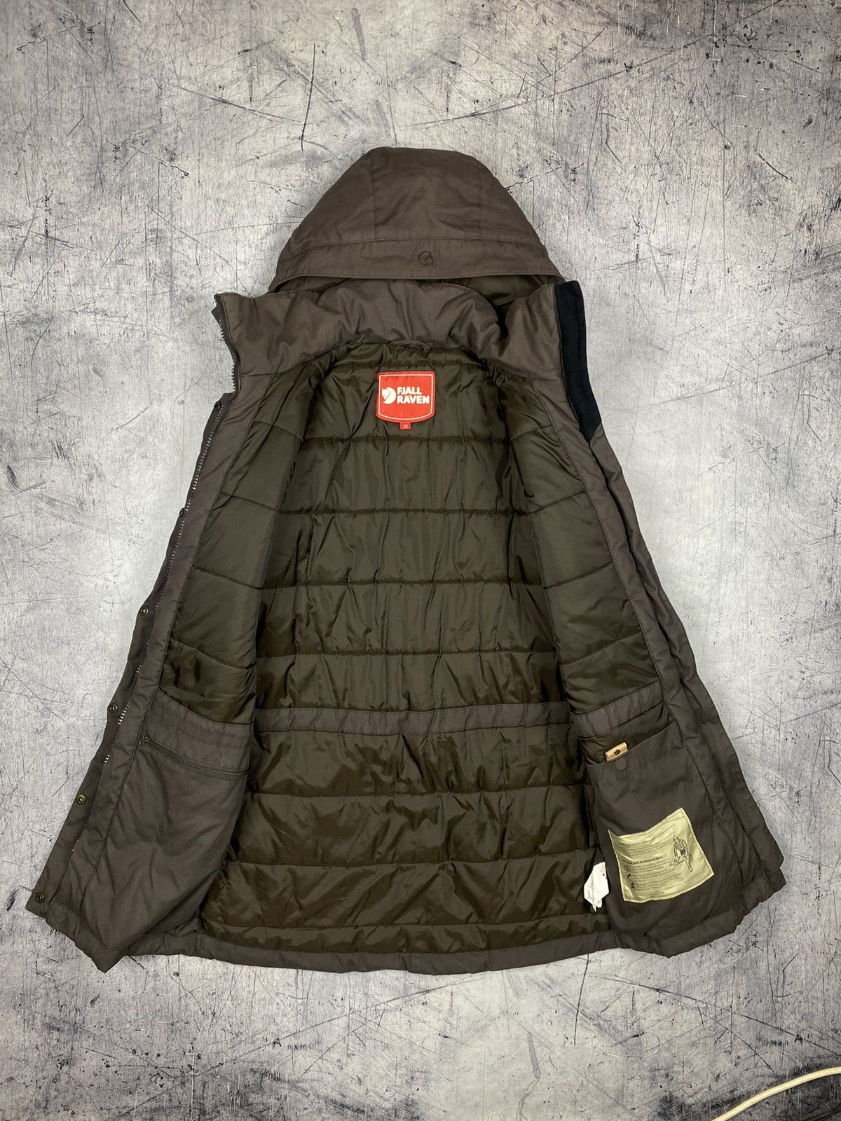 Fjallraven × Vintage Vintage Fjallraven G-1000 Greenland Aan Parka Coat Jacket Size XS / US 0-2 / IT 36-38 - 11 Thumbnail