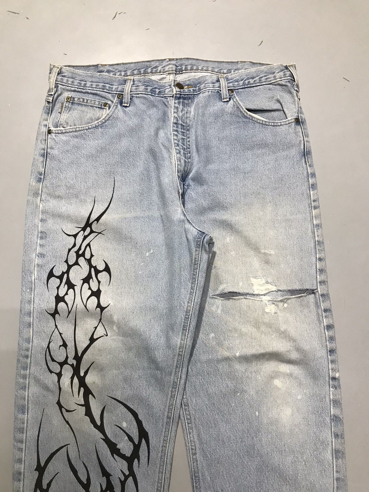 Carhartt Vintage carhartt B17 STW printed denim Size US 40 / EU 56 - 5 Thumbnail