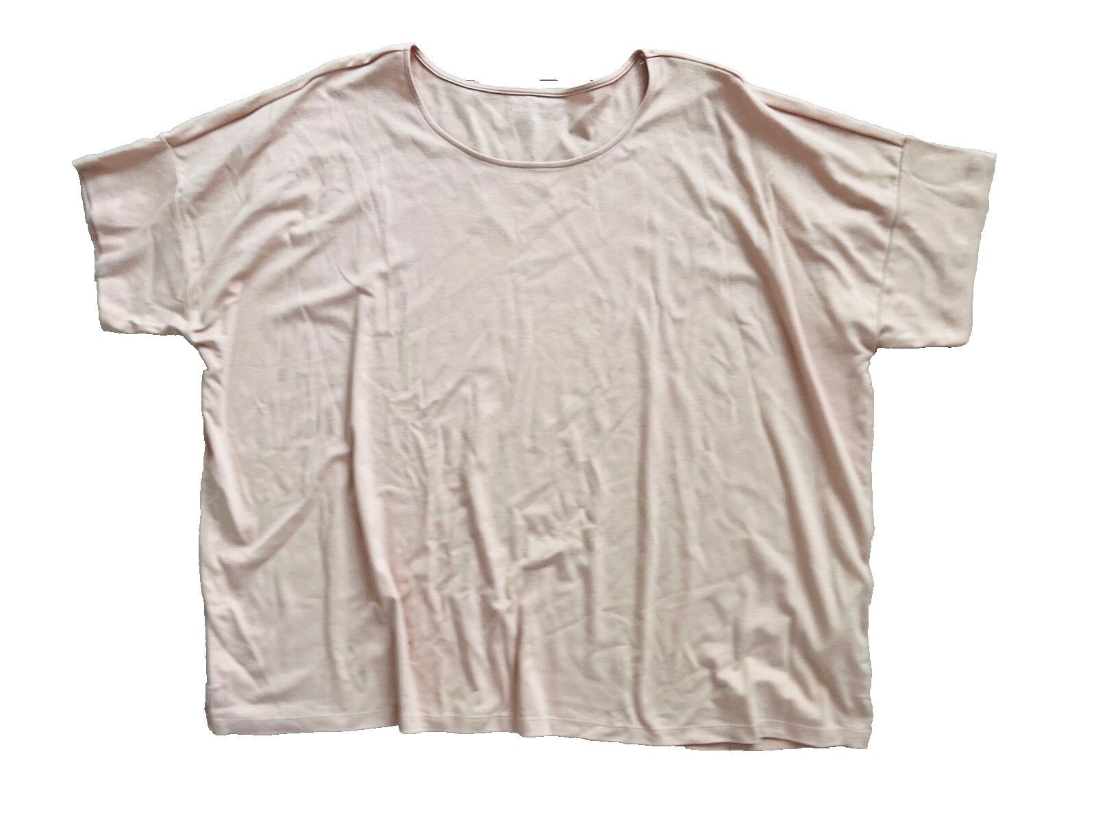 Eileen Fisher Eileen Fisher Sleepwear Organic Cotton Tee Powder ( 3X ) Size 3XL / US 20-22 - 1 Thumbnail