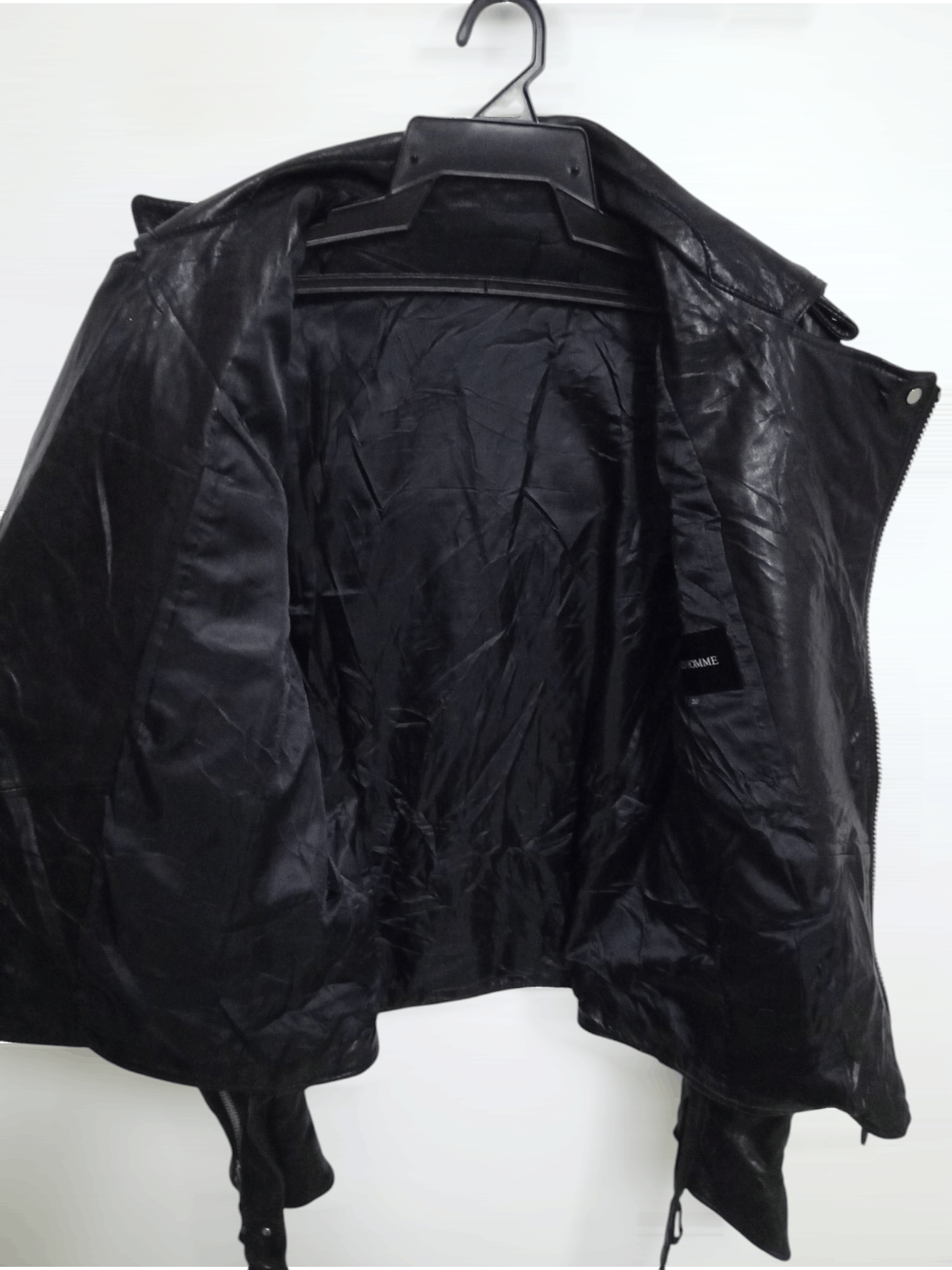 Genuine Leather FULL BLACK JACKET RIDE Size US L / EU 52-54 / 3 - 11 Thumbnail