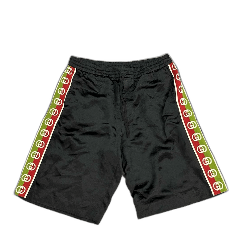 Gucci Color Block Logo Shorts for Men