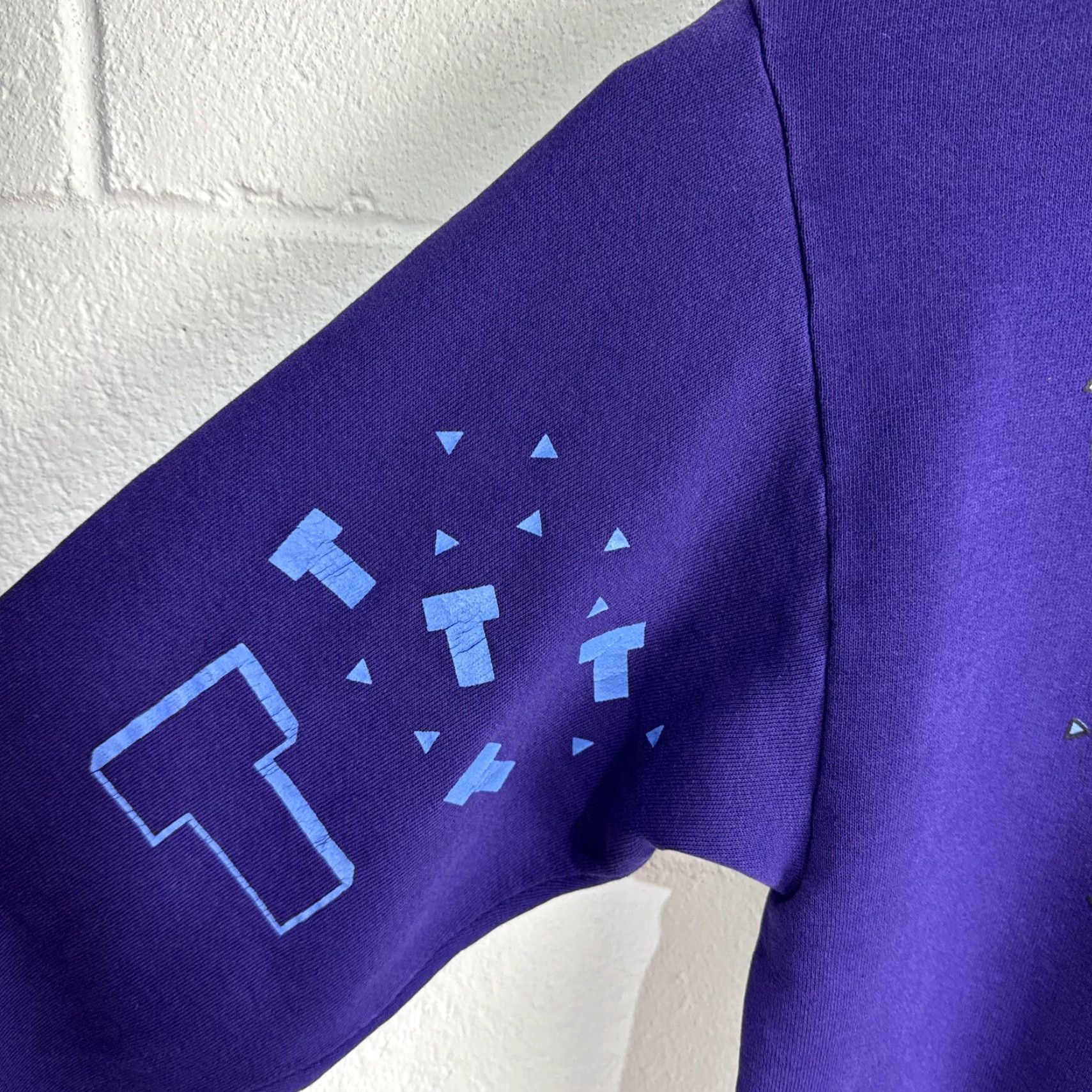Vintage VINTAGE Garment Graphics Tweety Bird Crewneck Sweatshirt Large Purple Sweatshirt Unisex Adults Graphic Print Pullover Crew Neck Shirt Size US L / EU 52-54 / 3 - 6 Thumbnail