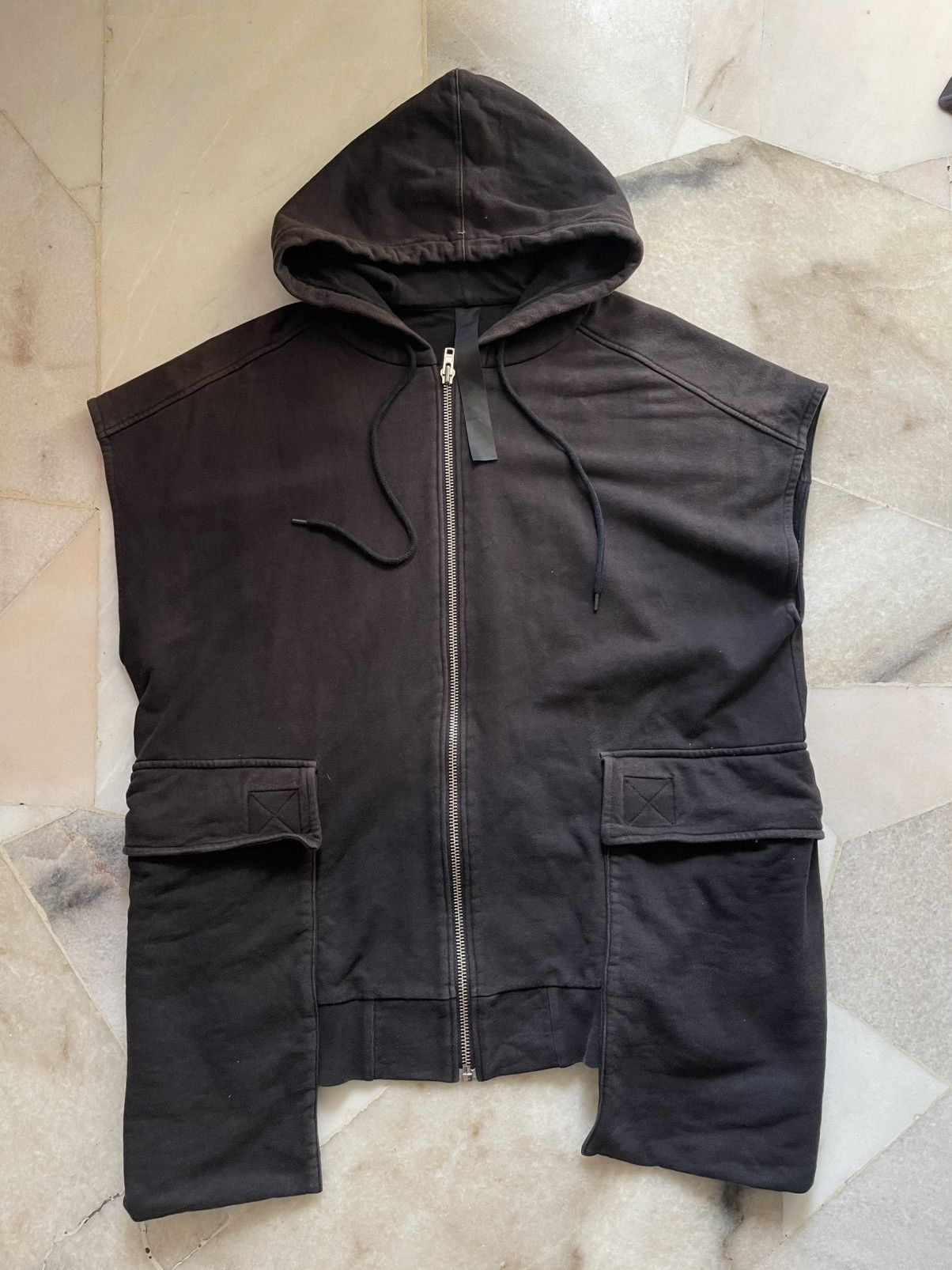 Concepts d'Odeur S/S2017 Odeur Studios Zipper Sleeveless Hoodie C2 Size US XL / EU 56 / 4 - 9 Thumbnail