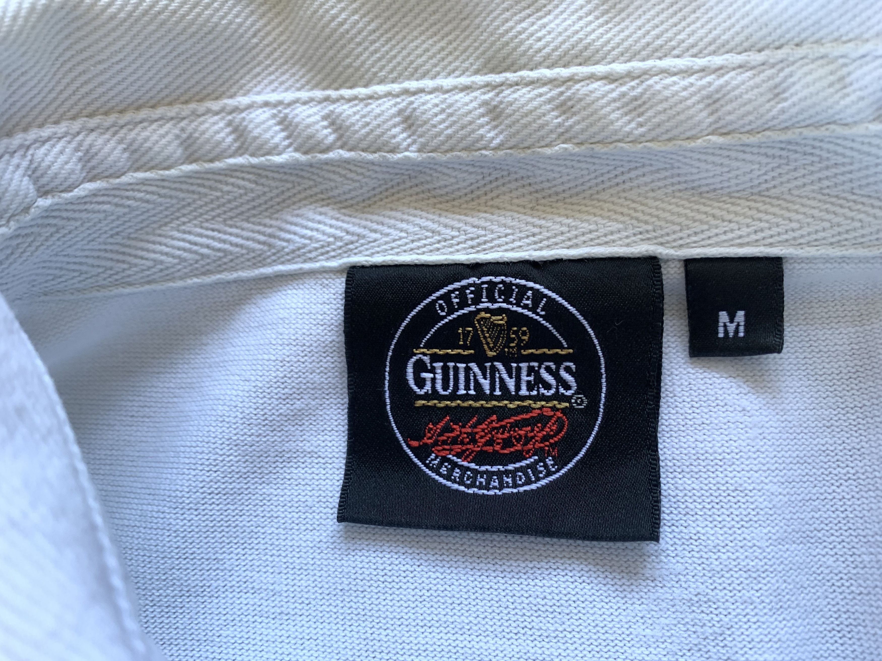 Vintage Vintage Guinness Toucan Cotton Stripe Beer Polo Shirt Size US M / EU 48-50 / 2 - 6 Thumbnail