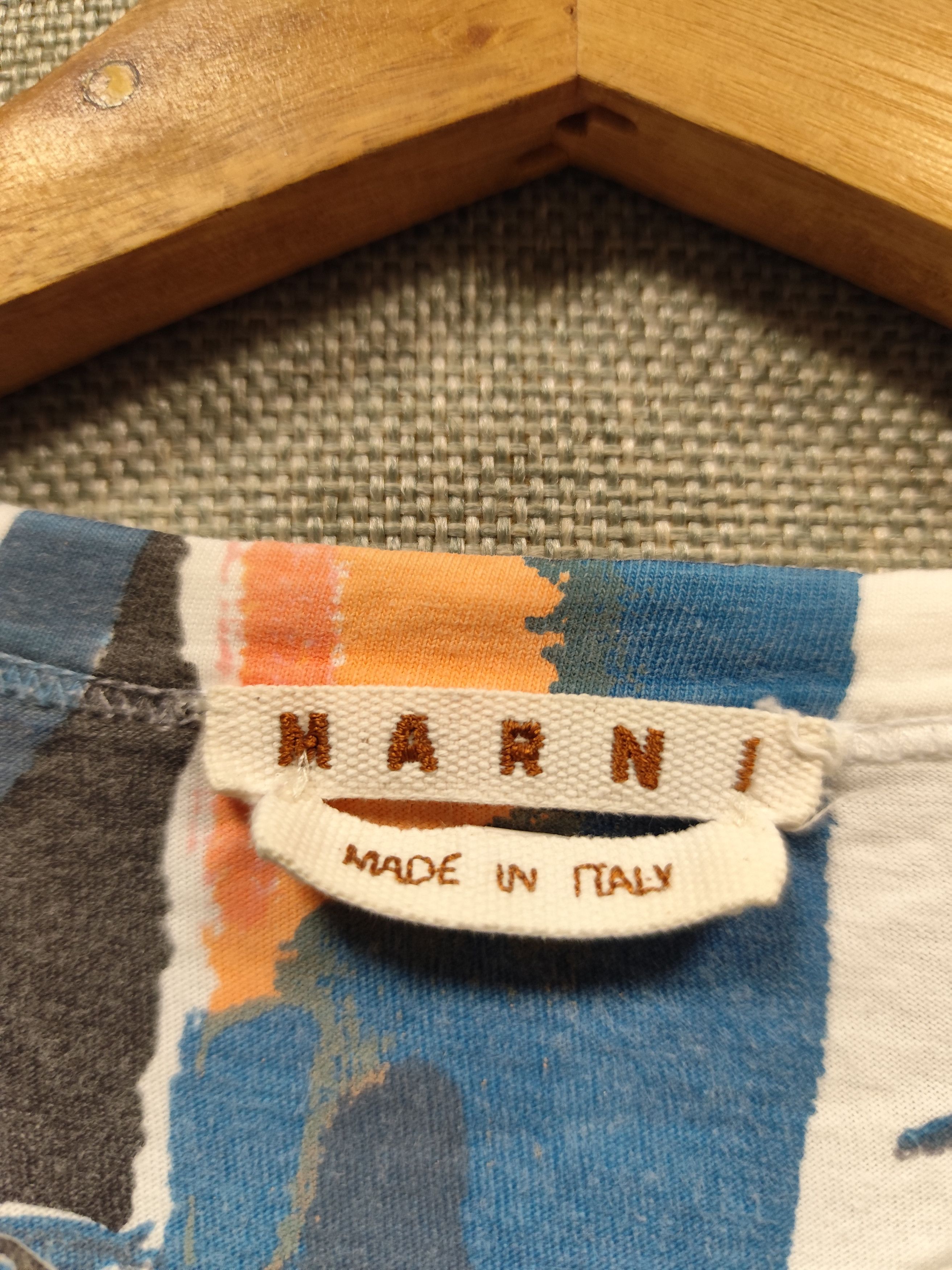 Marni Marni graphic tee Size US L / EU 52-54 / 3 - 5 Thumbnail